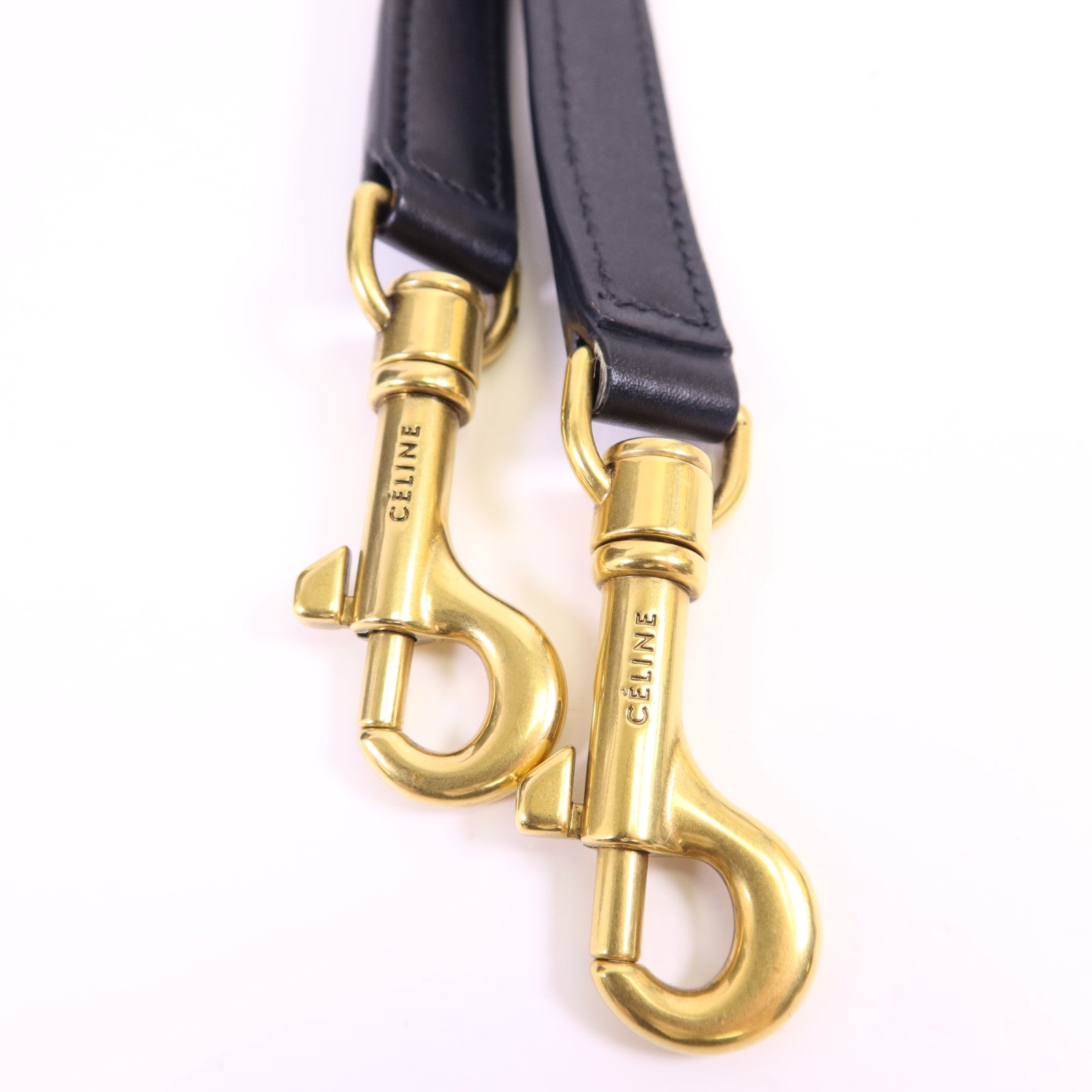 CELINE 蜥蝪皮革/牛皮皮革Nano Luggage金扣手挽肩背兩用袋