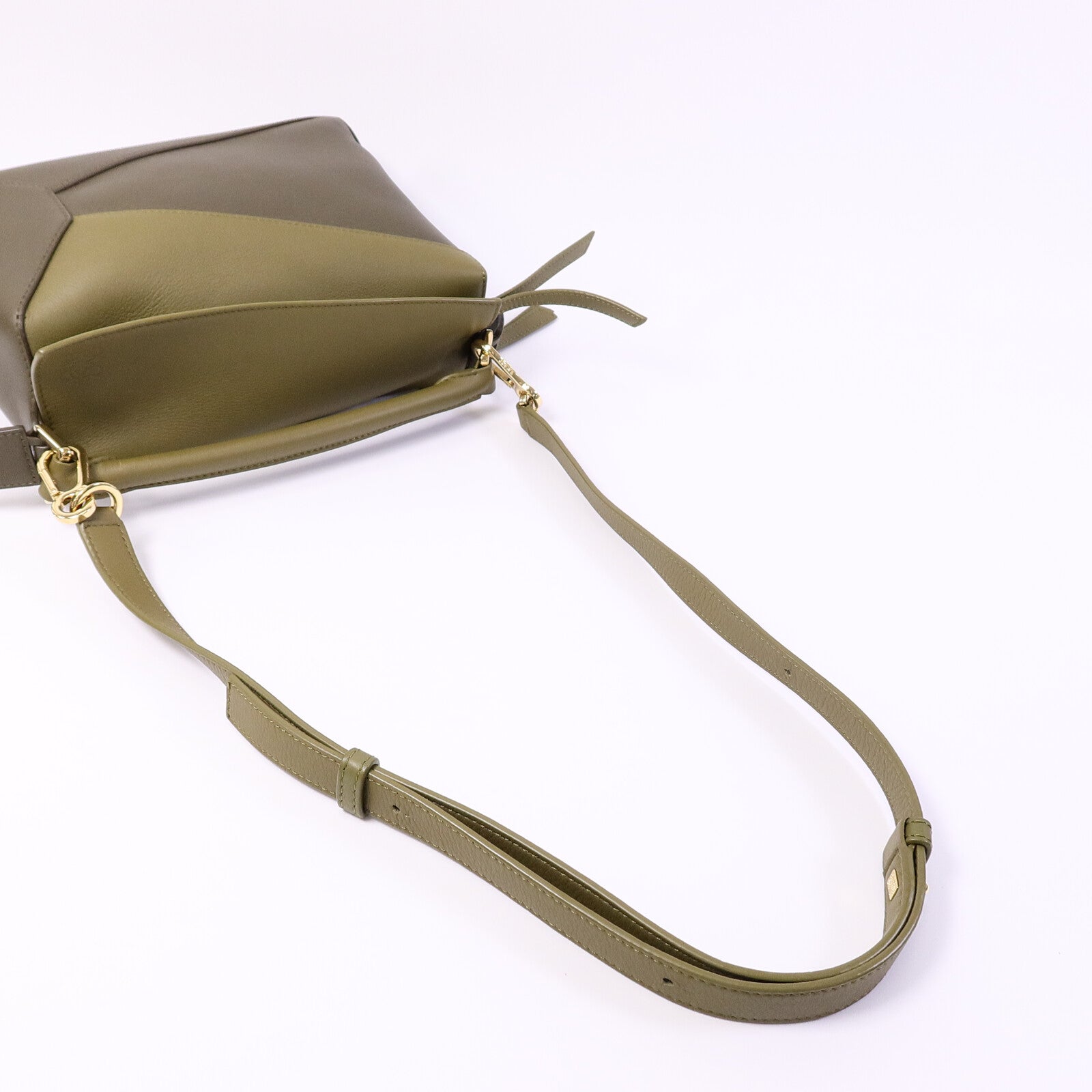 LOEWE 牛皮皮革Puzzle Small手挽肩背兩用袋