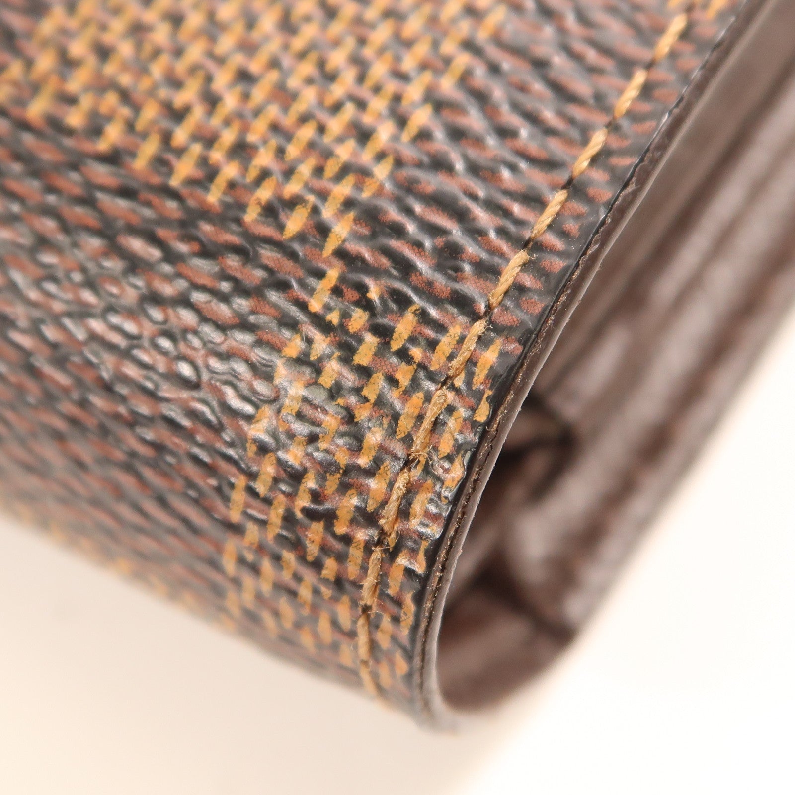 LOUIS VUITTON Damier Alexandra Wallet金扣錢包