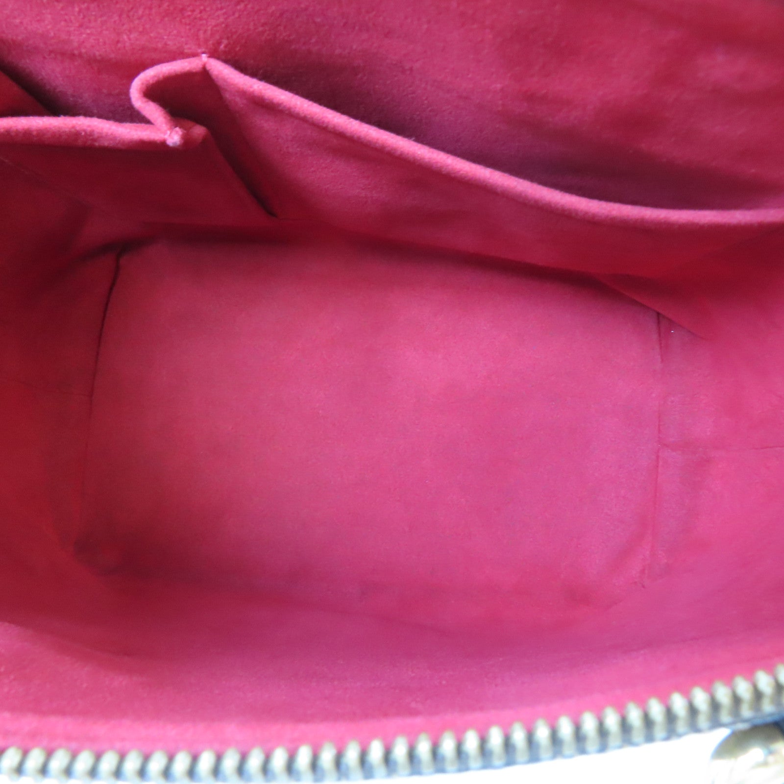 LOUIS VUITTON Damier Saleya PM金扣肩背袋啡色
