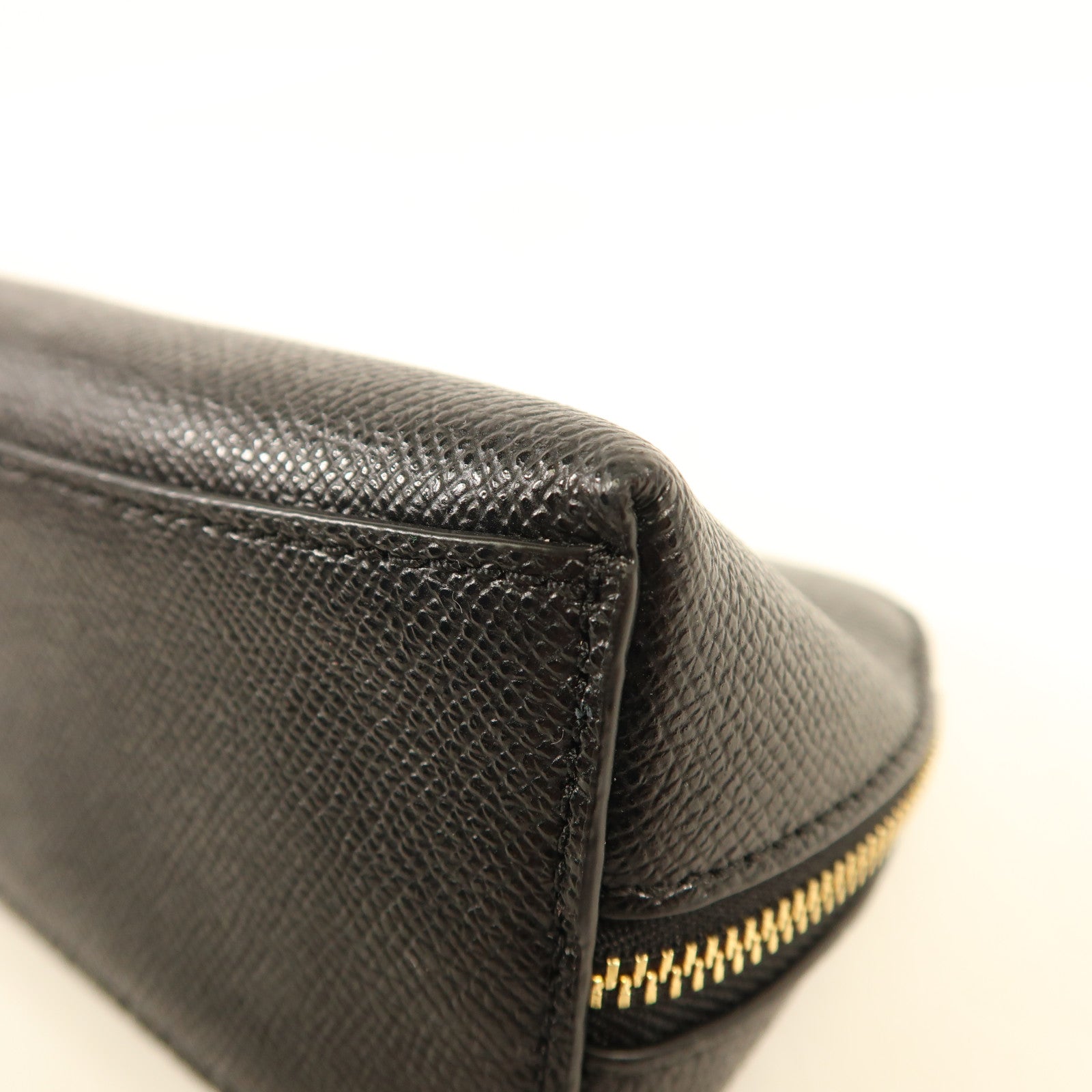 COACH 牛皮皮革Cosmetics Pouch金扣化妝袋