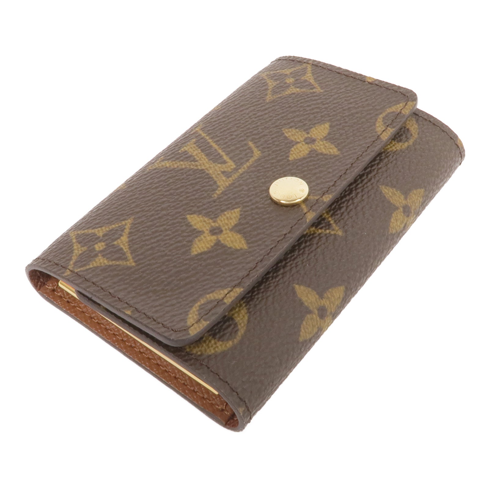 LOUIS VUITTON Monogram 6 Key Holder金扣鎖匙包