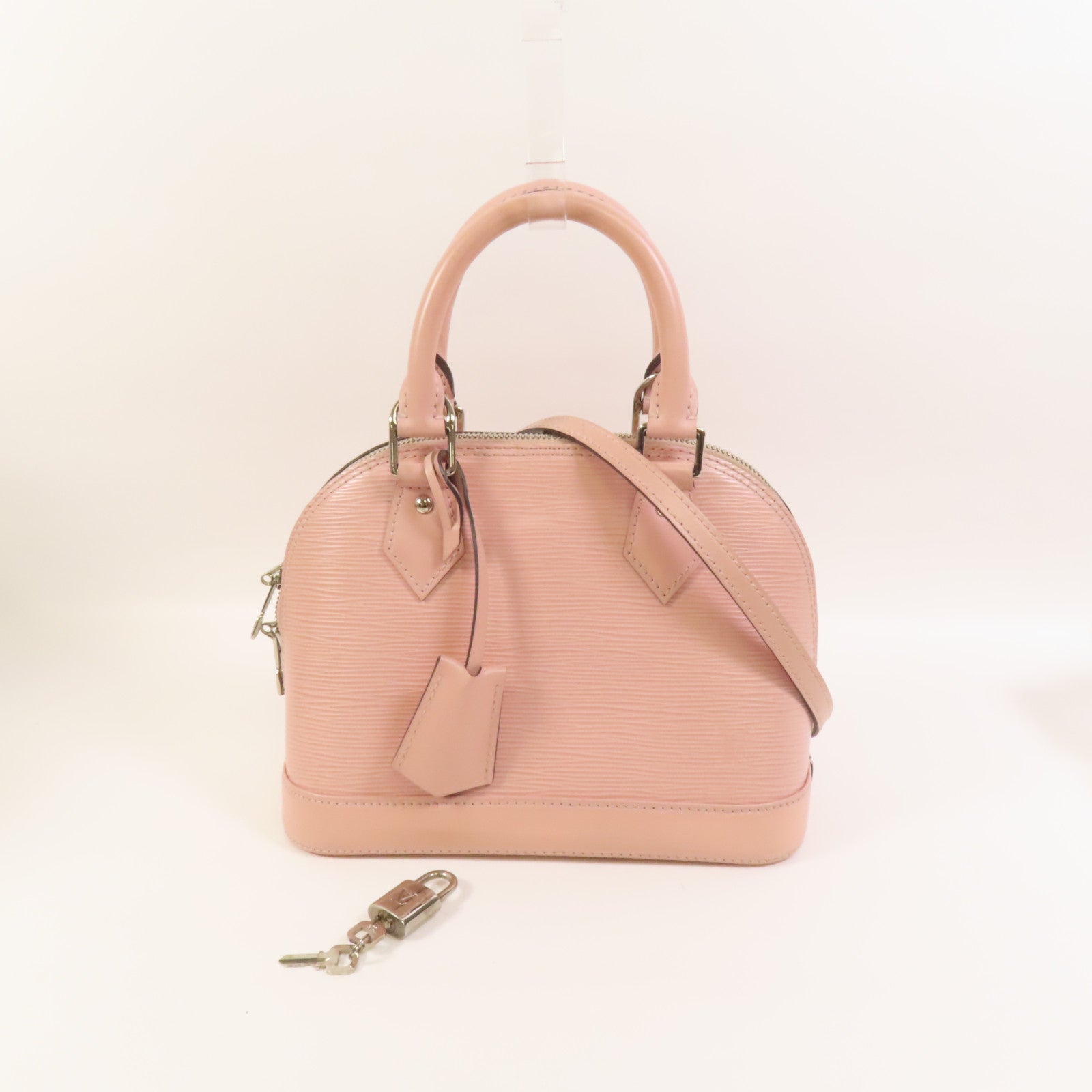 LOUIS VUITTON 【激減優惠】Epi Alma BB銀扣手挽肩背兩用袋