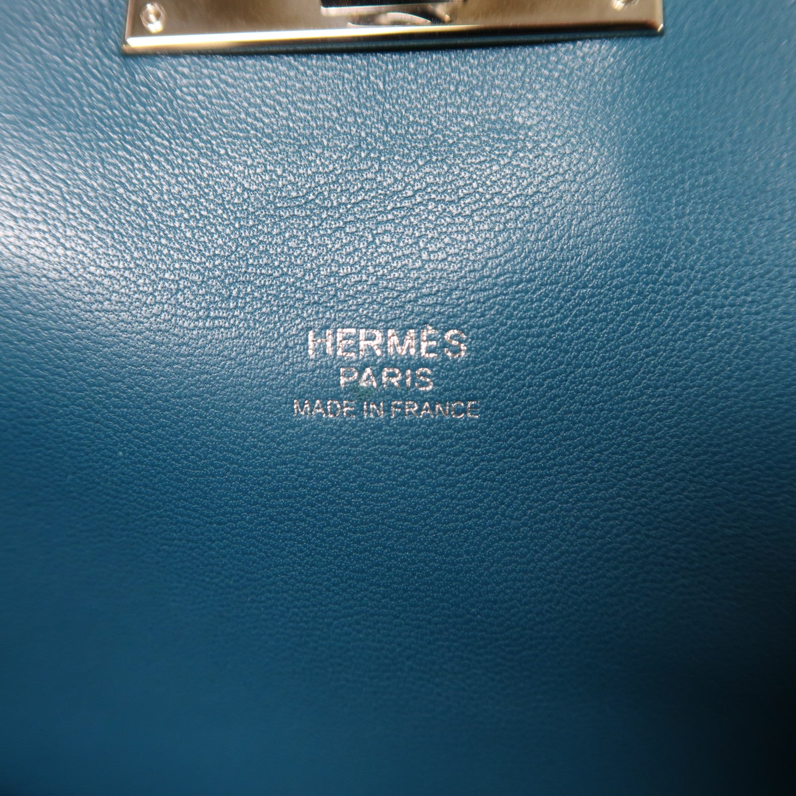 HERMES Evercolor皮革Toolbox 26銀扣手挽肩背兩用袋1P Colvert