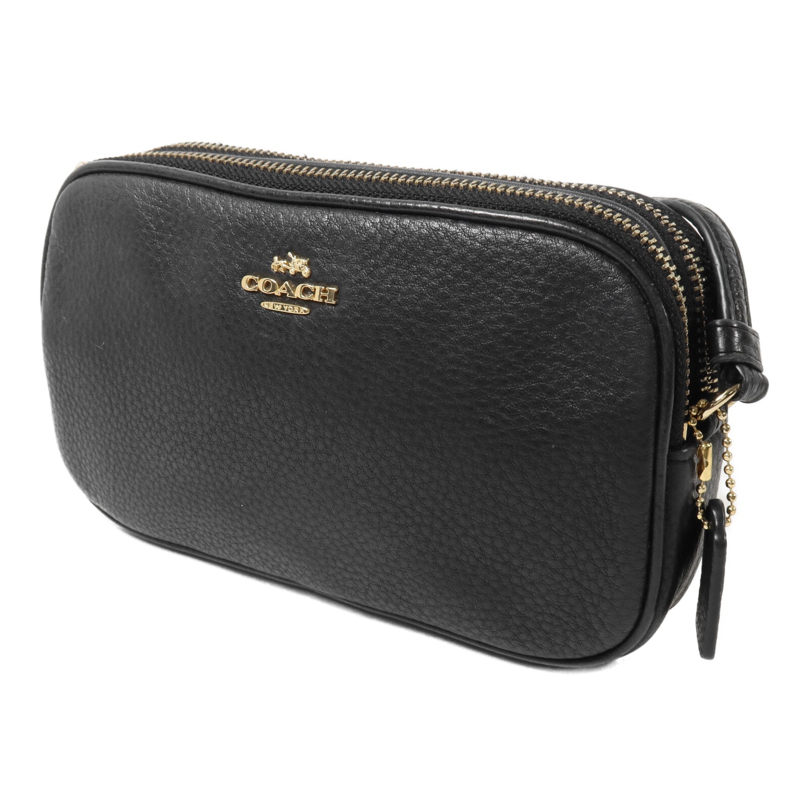 COACH 牛皮皮革Shoulder Bag肩背袋