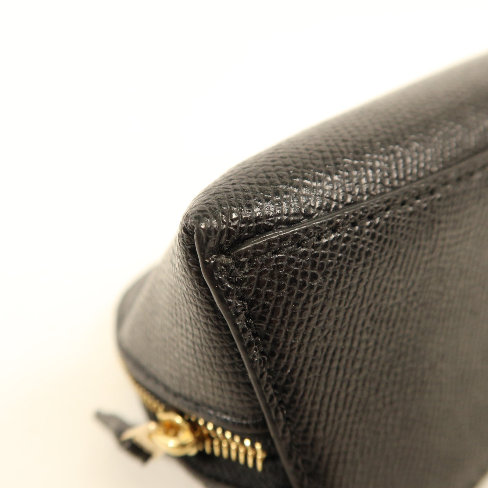 COACH 牛皮皮革Cosmetics Pouch金扣化妝袋