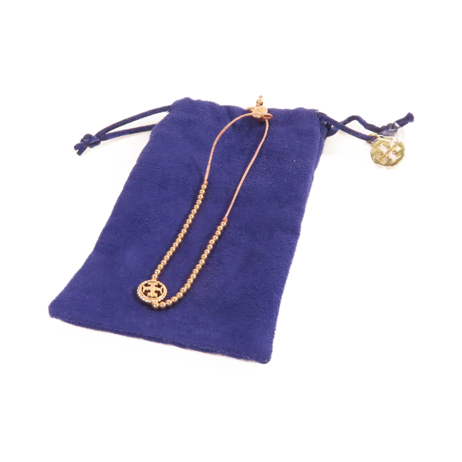Tory Burch 金屬Bracelet手鏈金色/粉紅色