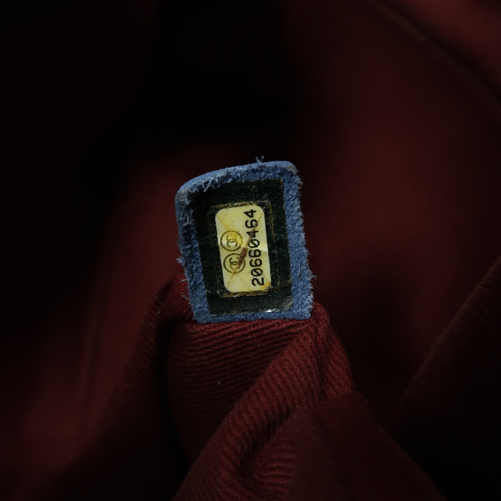 CHANEL 菱格牛皮皮革Chain Shoulder銀扣鏈帶肩背袋藍色