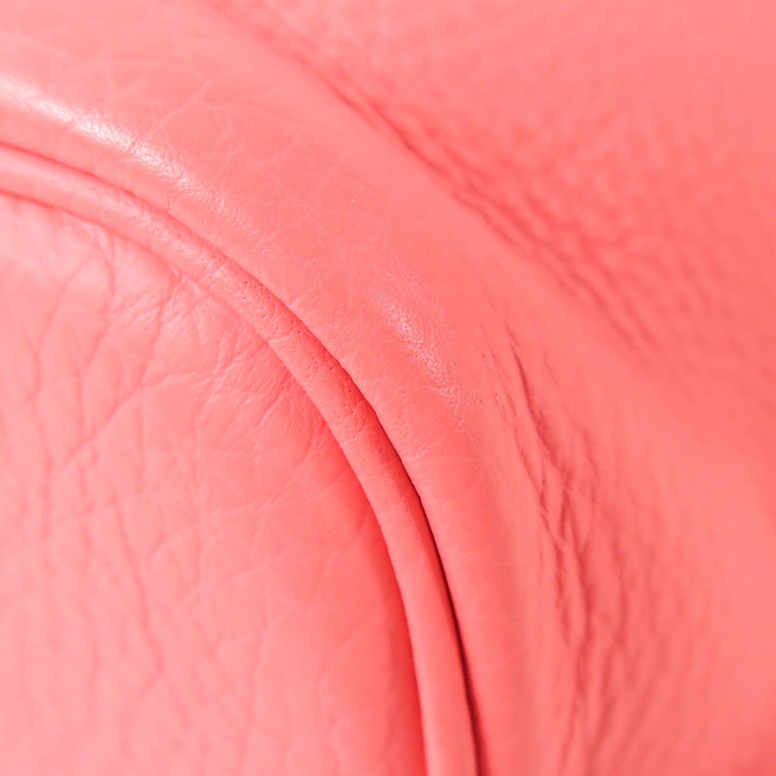 HERMES Clemence皮革So Kelly銀扣肩背袋Rose Lipstick