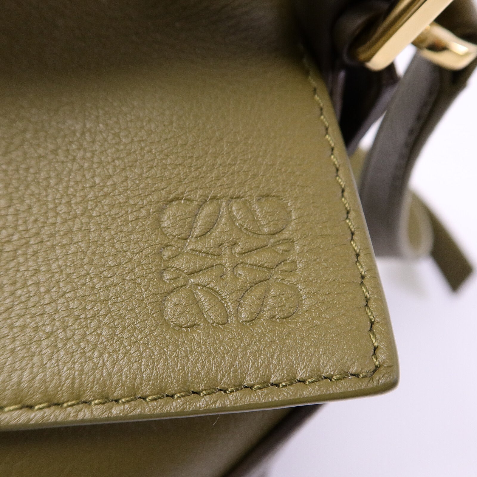 LOEWE 牛皮皮革Puzzle Small手挽肩背兩用袋