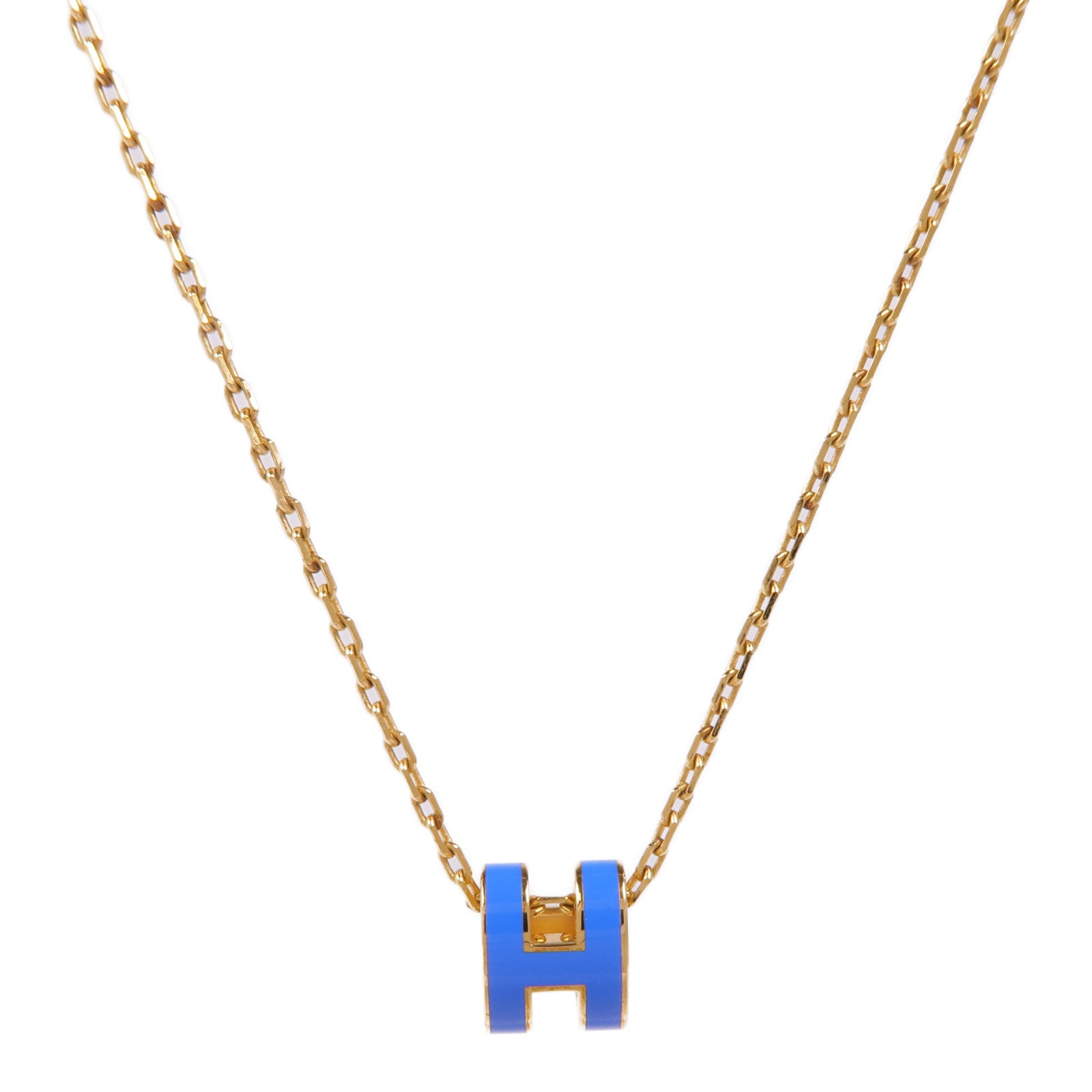 HERMES 【激減優惠】金屬Pop H Necklace項鍊