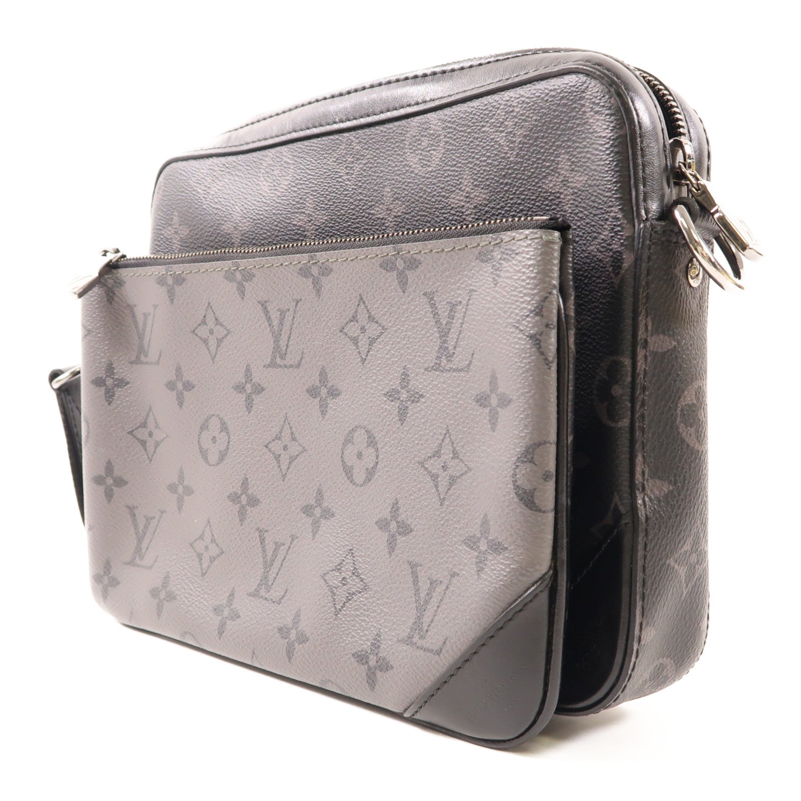 LOUIS VUITTON LV SHW Trio Messenger Shoulder Bag M69443 Monogram Eclipse Reverse