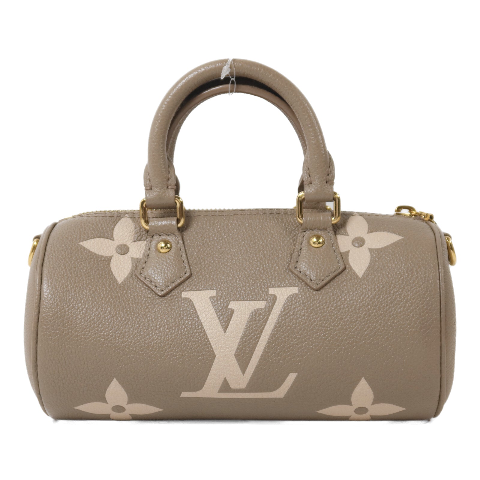 LOUIS VUITTON 【激減優惠】Monogram Empreinte Papillon BB金扣手挽肩背兩用袋