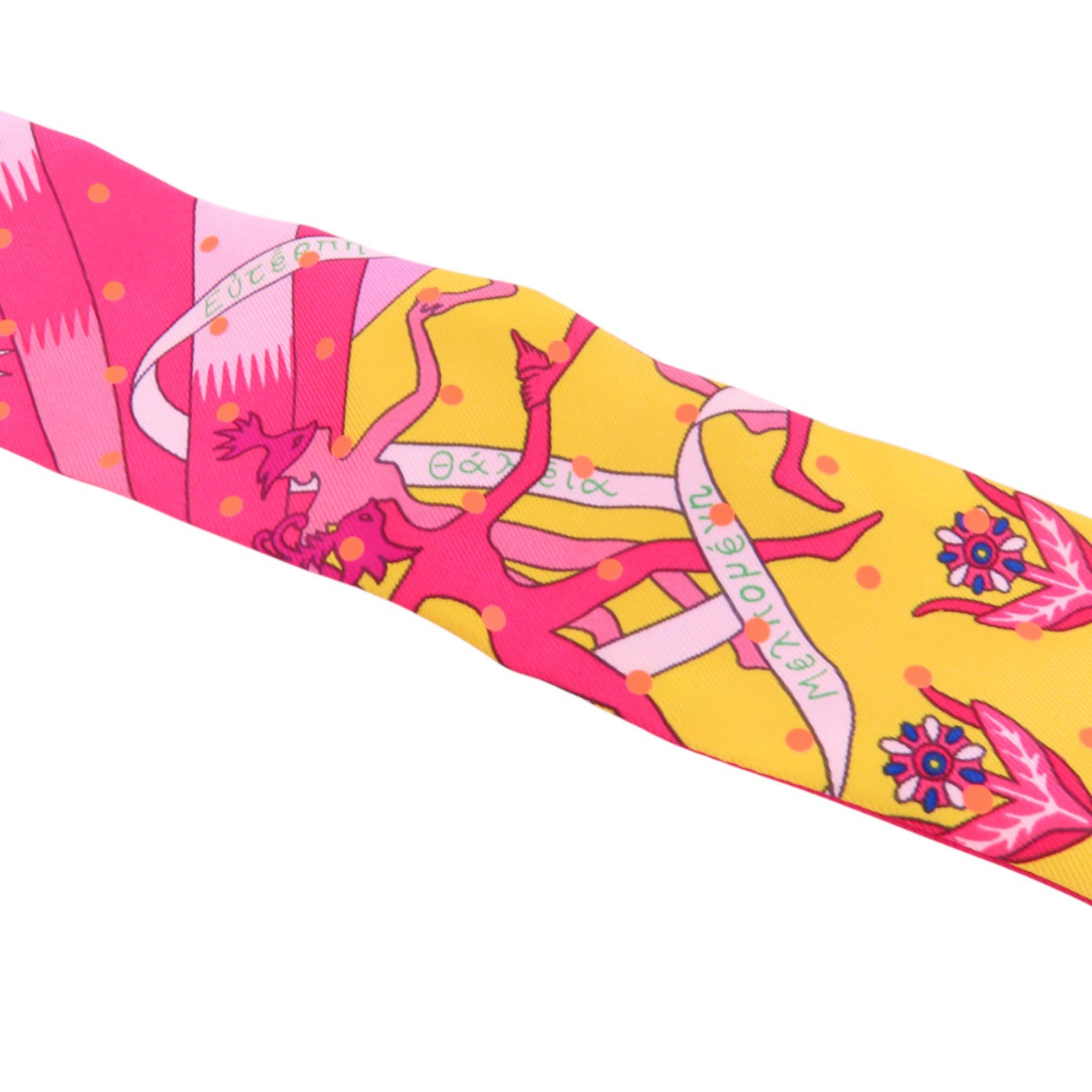 HERMES 絲質Twilly Scarf絲巾