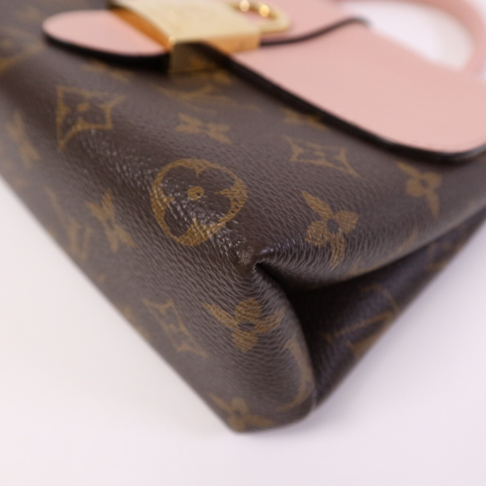 LOUIS VUITTON Monogram Locky BB金扣手挽肩背兩用袋