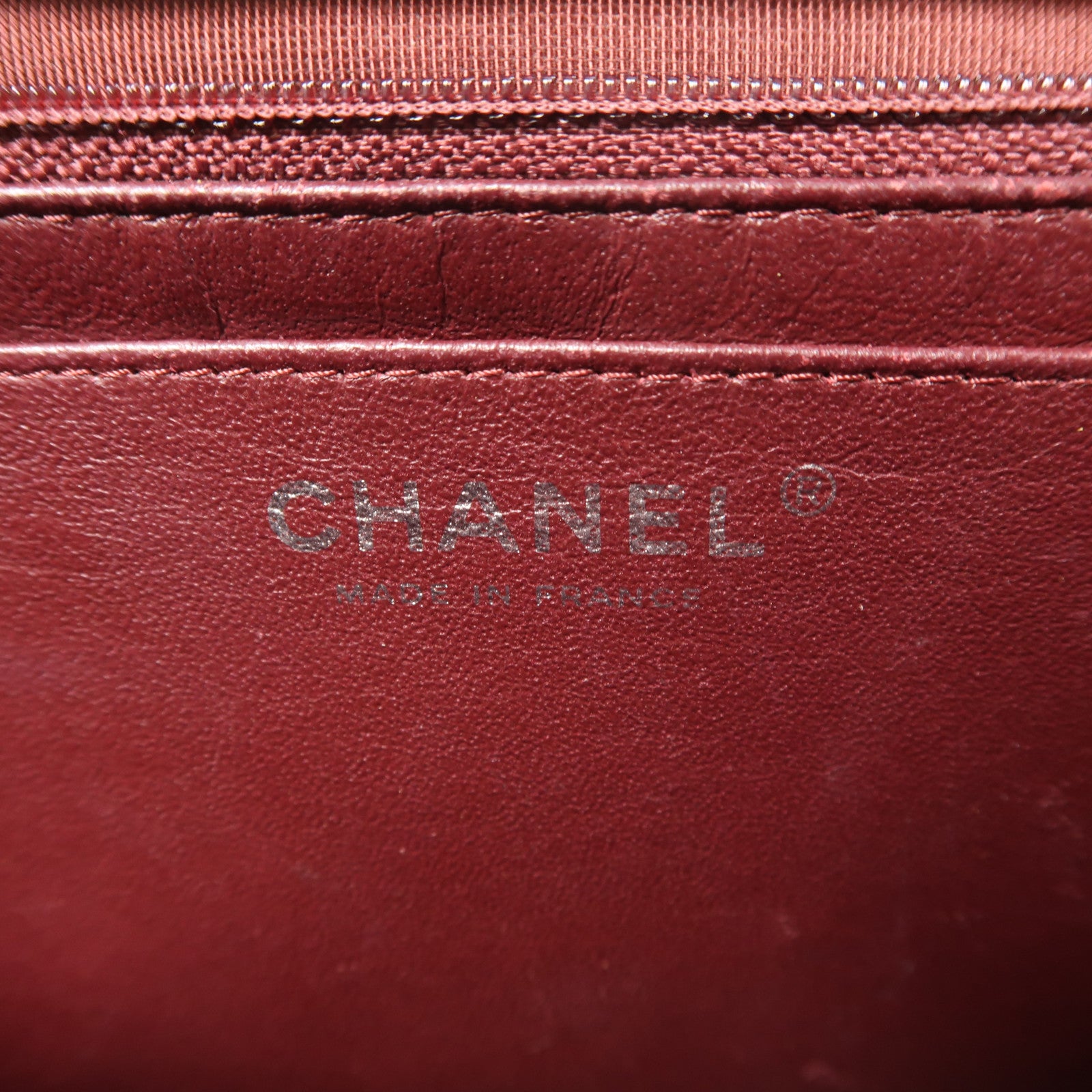 CHANEL 羊皮皮革Large Classic銀扣鏈帶肩背袋