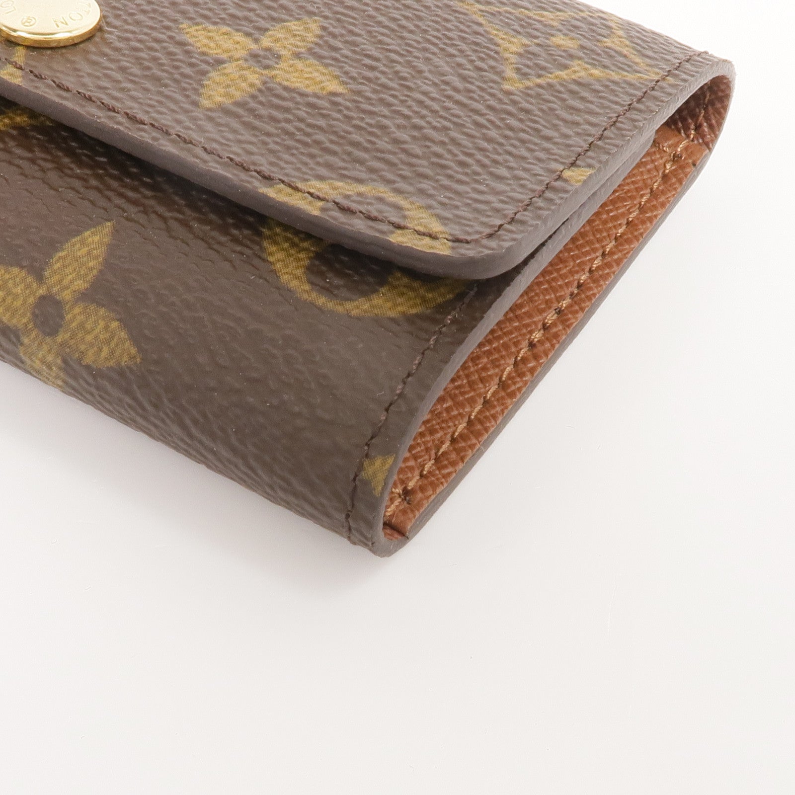 LOUIS VUITTON Monogram 6 Key Holder金扣鎖匙包