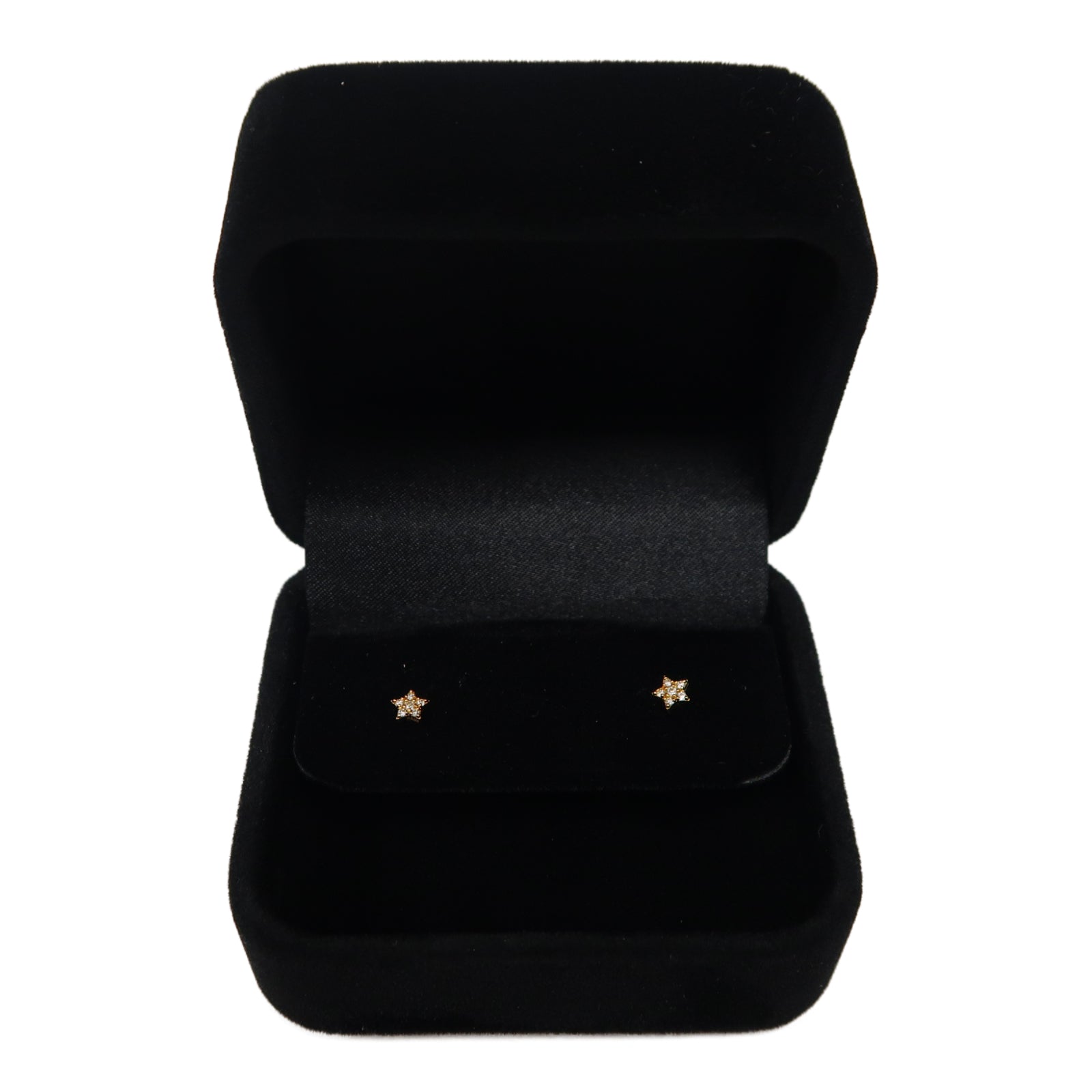 JEWELRY 18K黃金Diamond Earrings鑽石耳環金色