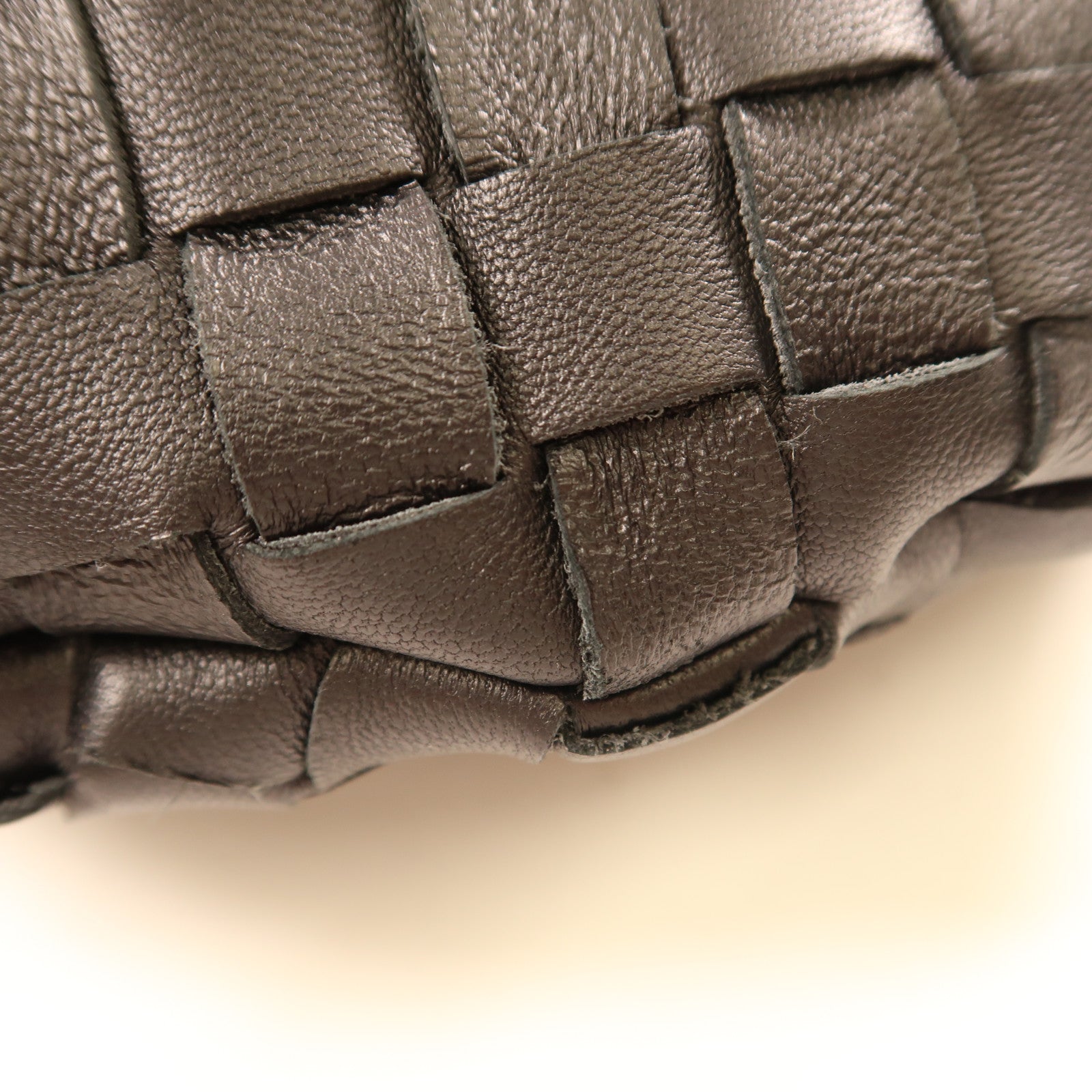 BOTTEGA VENETA 羊皮皮革Handbag金扣手挽袋