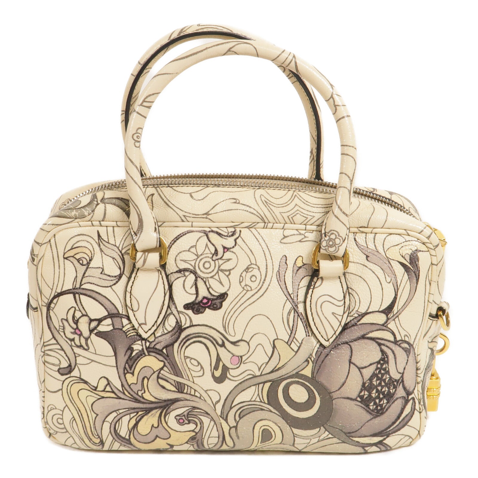PRADA 牛皮皮革Shoulder Bag手挽肩背兩用袋