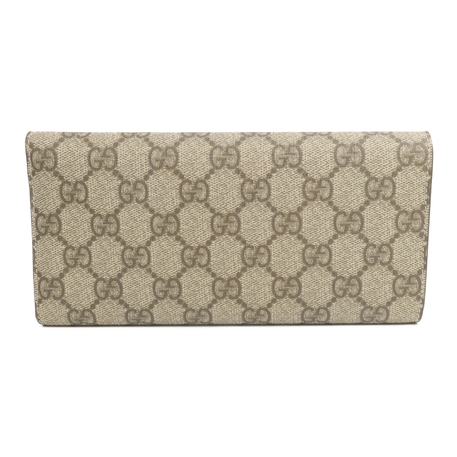 GUCCI 塗層帆布Long Wallet長錢包
