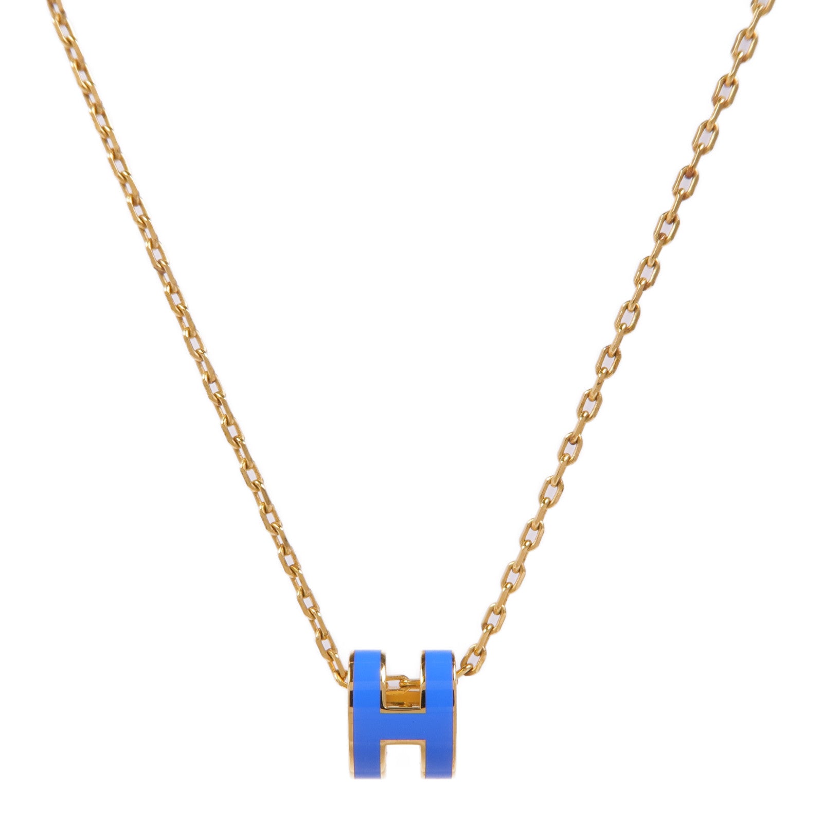 HERMES 【激減優惠】金屬Pop H Necklace項鍊