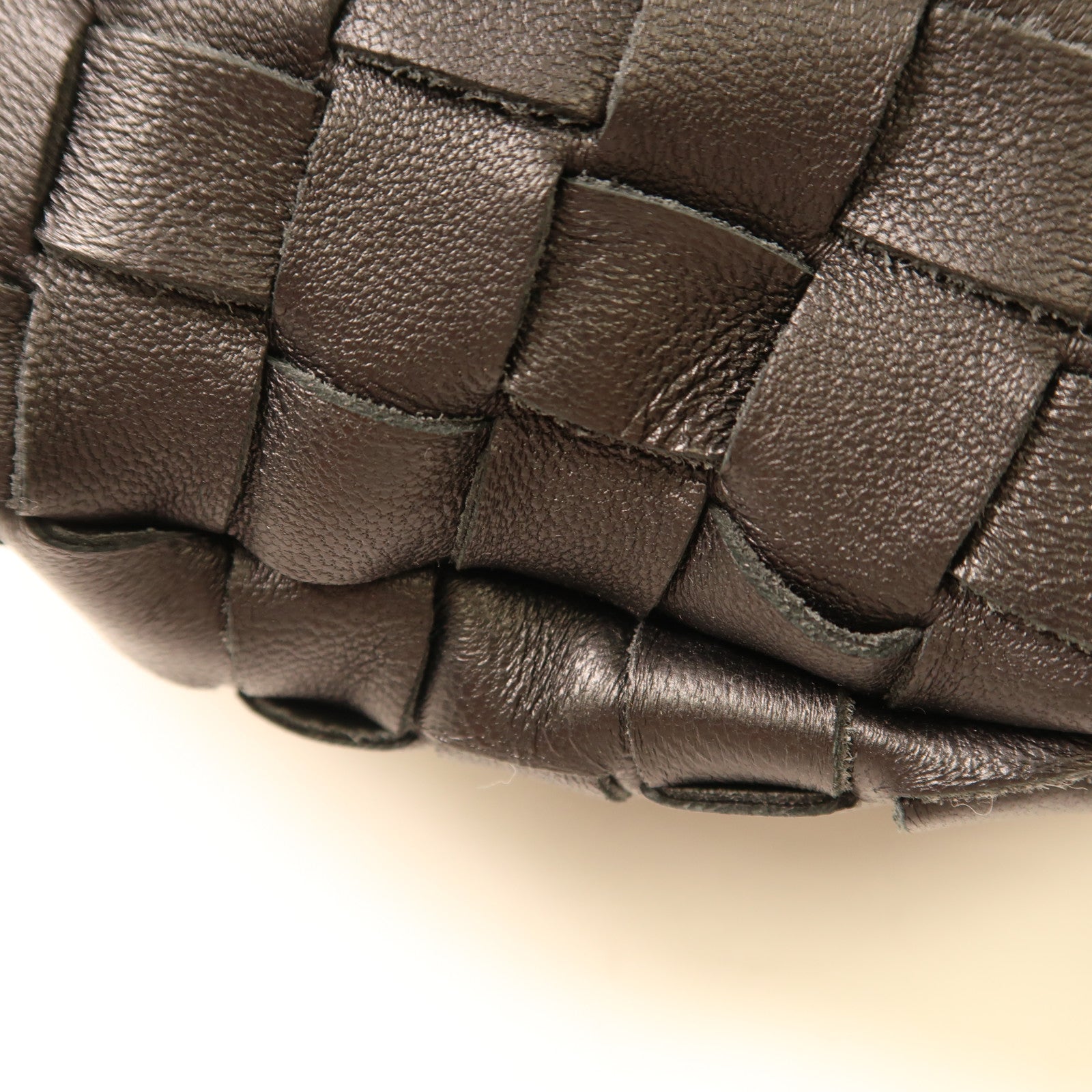 BOTTEGA VENETA 羊皮皮革Handbag金扣手挽袋