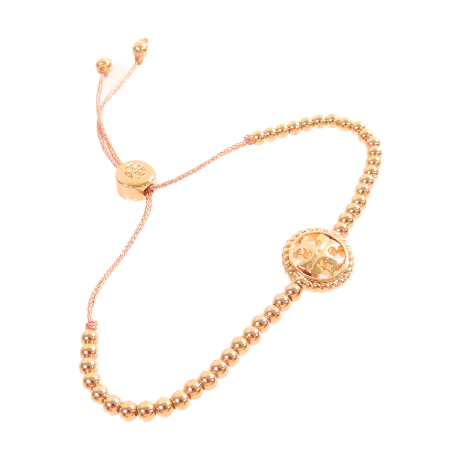 Tory Burch 金屬Bracelet手鏈金色/粉紅色