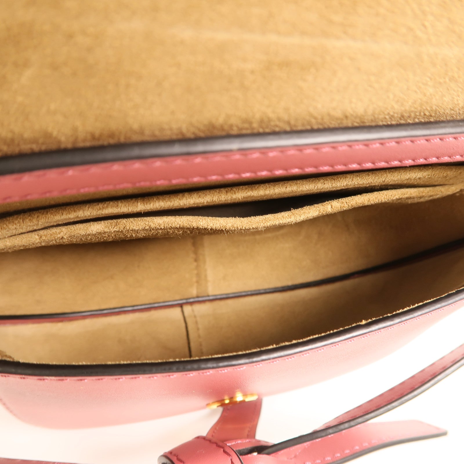 LOEWE 牛皮皮革Mini Gate金扣肩背袋