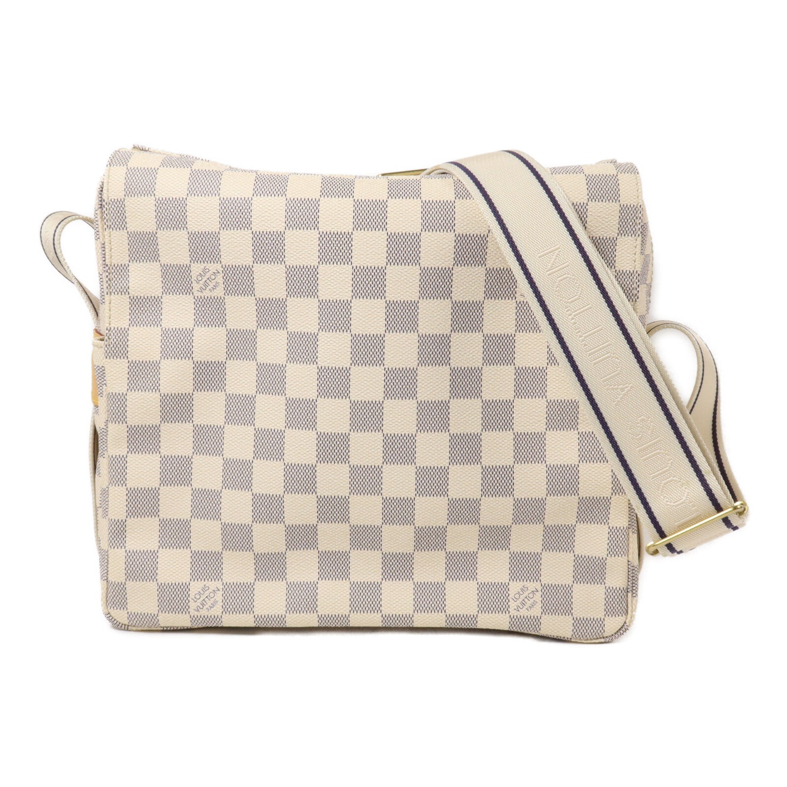 LOUIS VUITTON Damier Azur Naviglio肩背袋