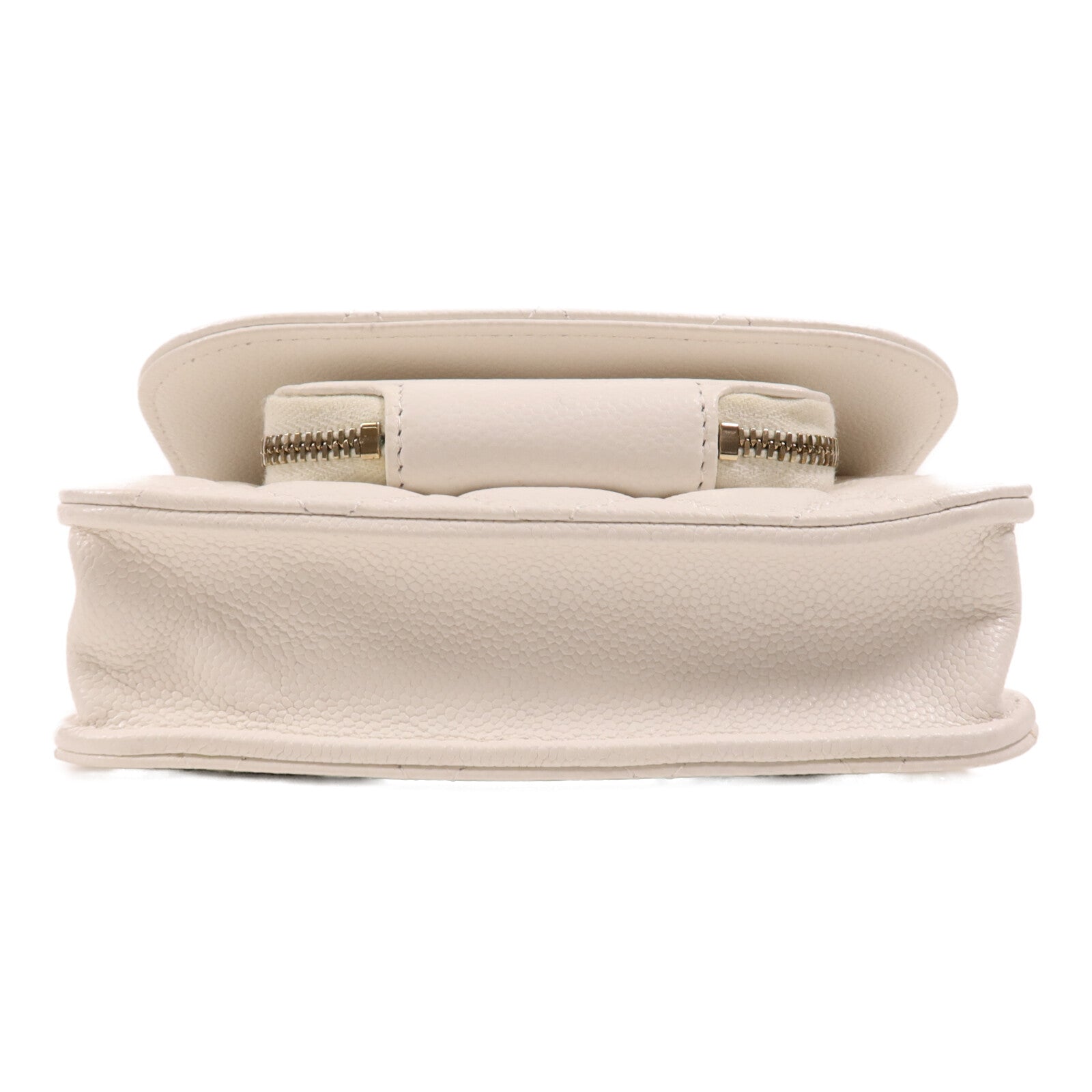 CHANEL 牛皮皮革Mini Affinity金扣手挽肩背兩用袋