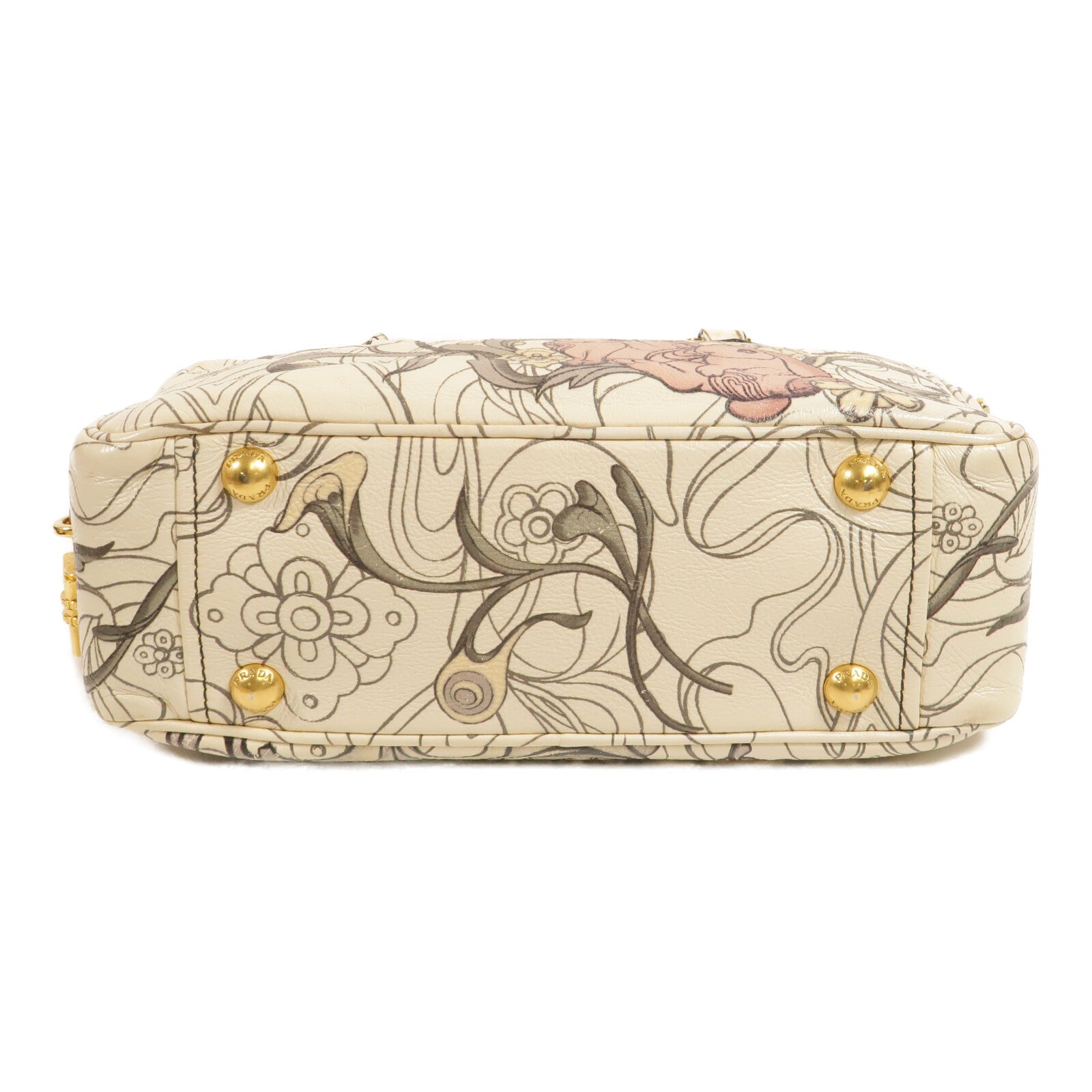 PRADA 牛皮皮革Shoulder Bag手挽肩背兩用袋