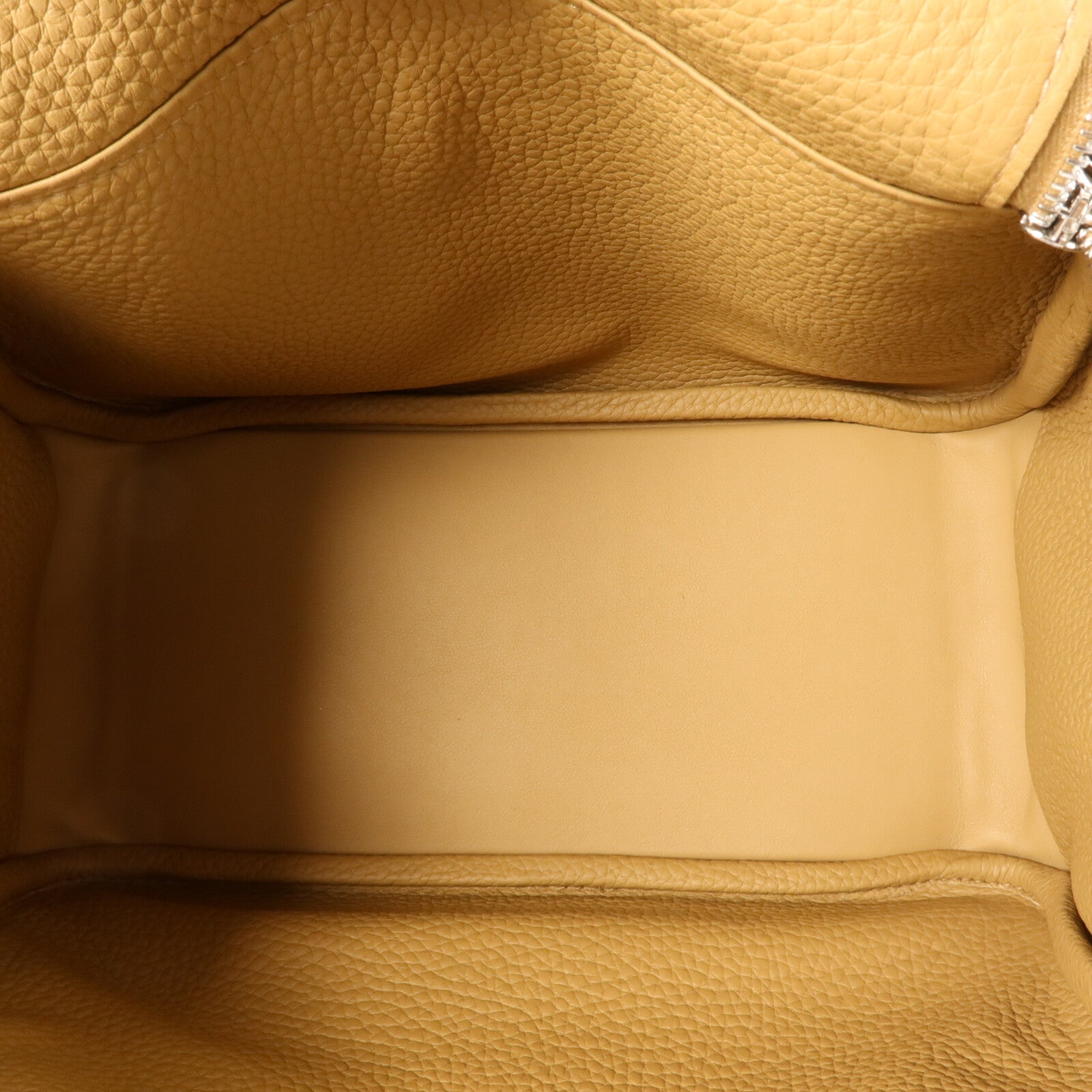 HERMES Clemence皮革Lindy 26手挽肩背兩用袋Biscuit