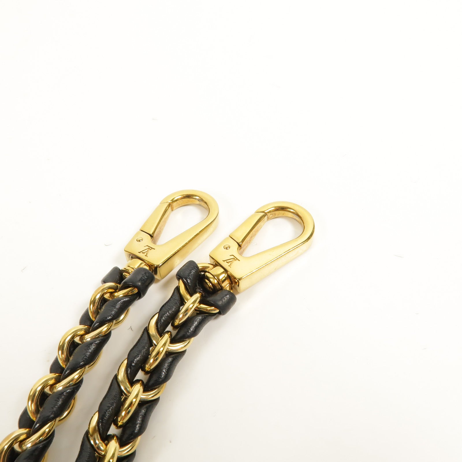 LOUIS VUITTON Monogram Reverse Vanity PM金扣手挽肩背兩用袋棕色