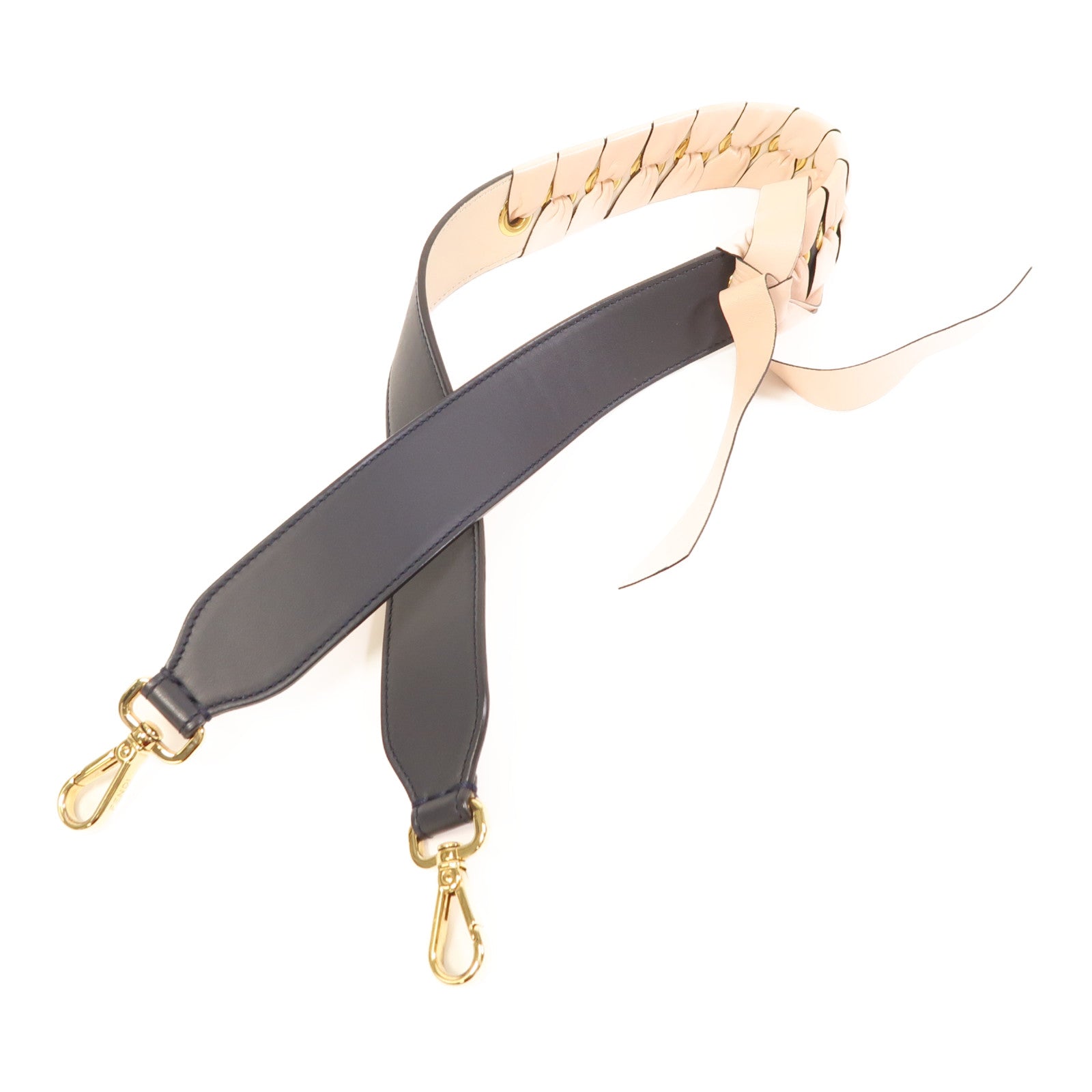 FENDI 牛皮皮革Shoulder Strap金扣肩背帶