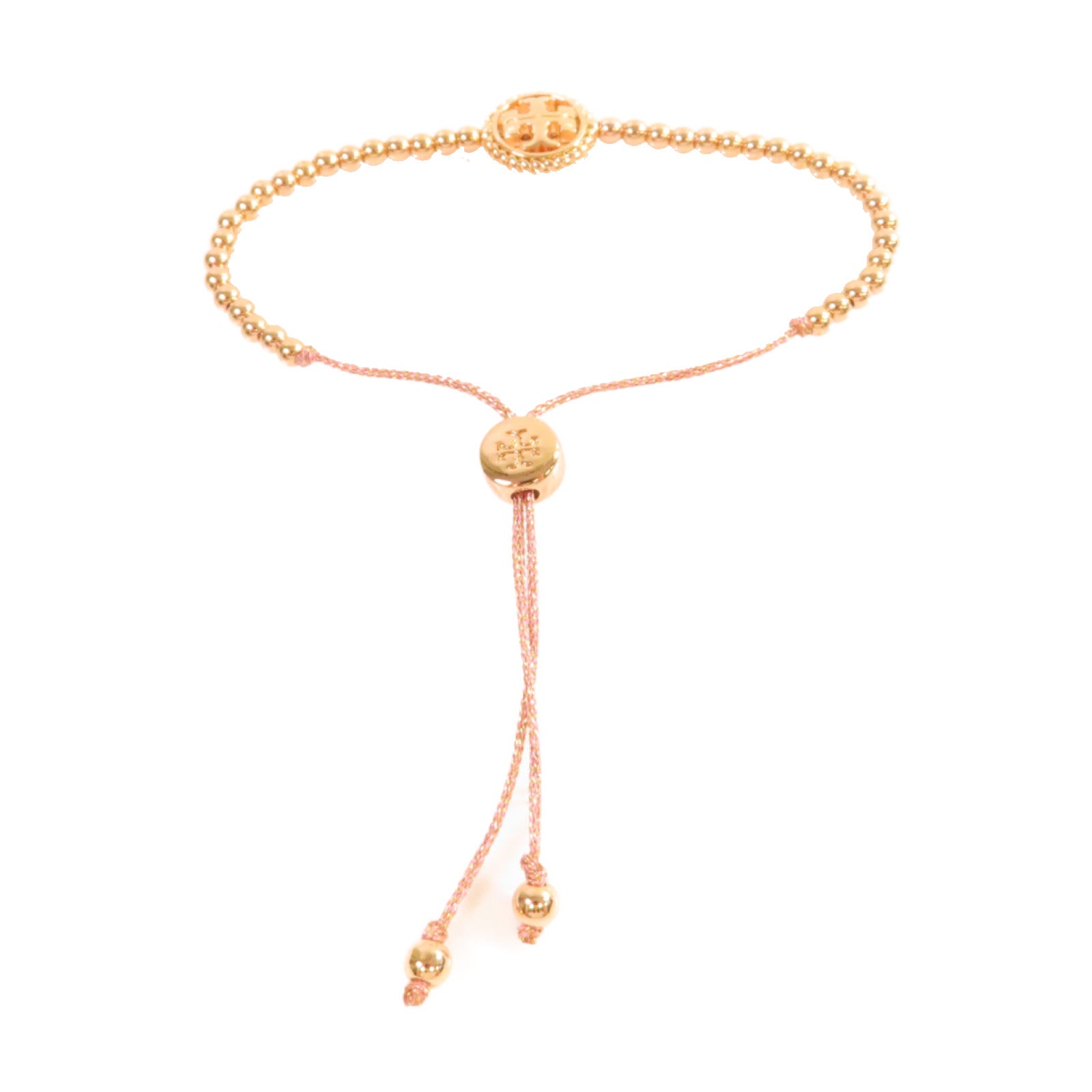 Tory Burch 金屬Bracelet手鏈金色/粉紅色