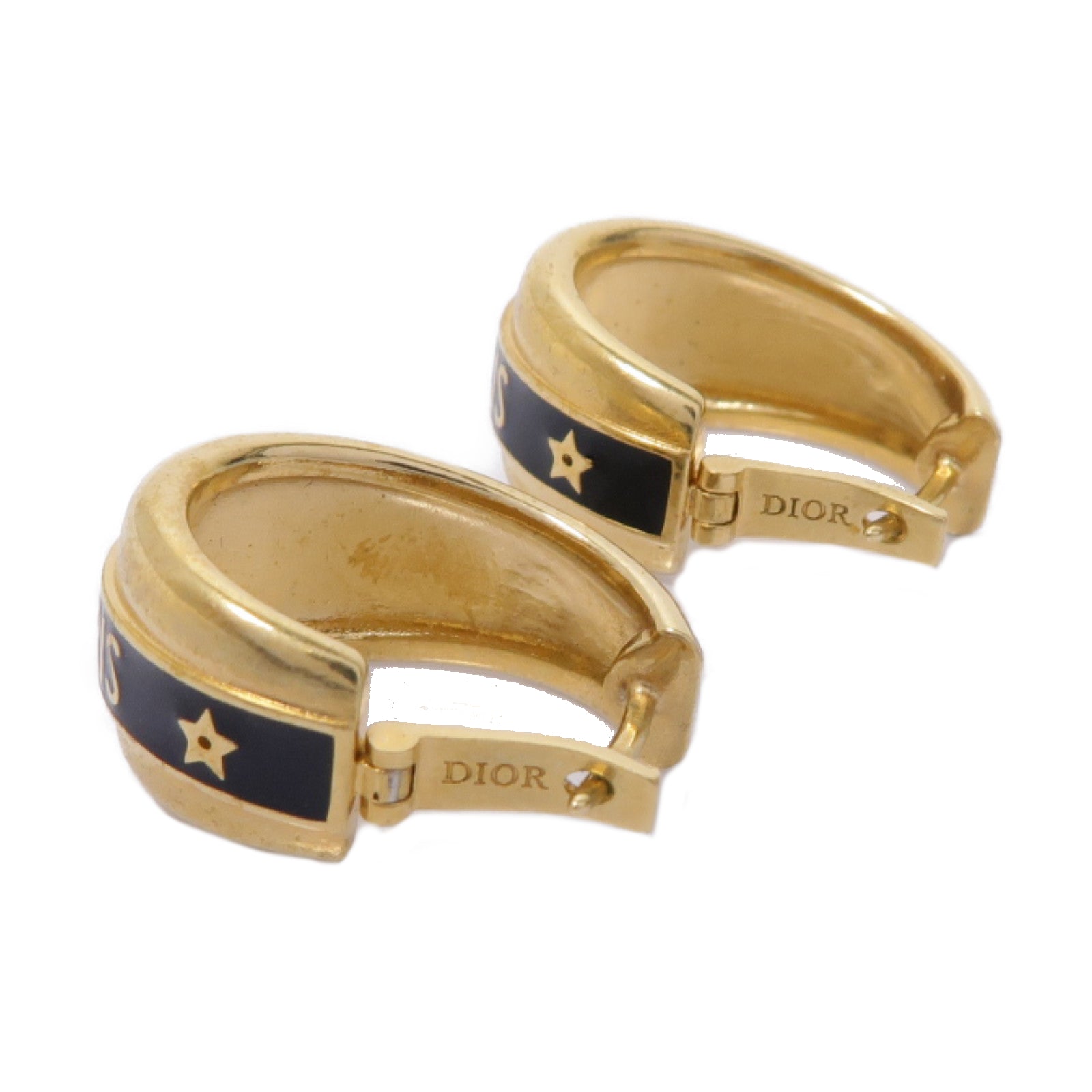 Dior 金属Earrings耳環金色