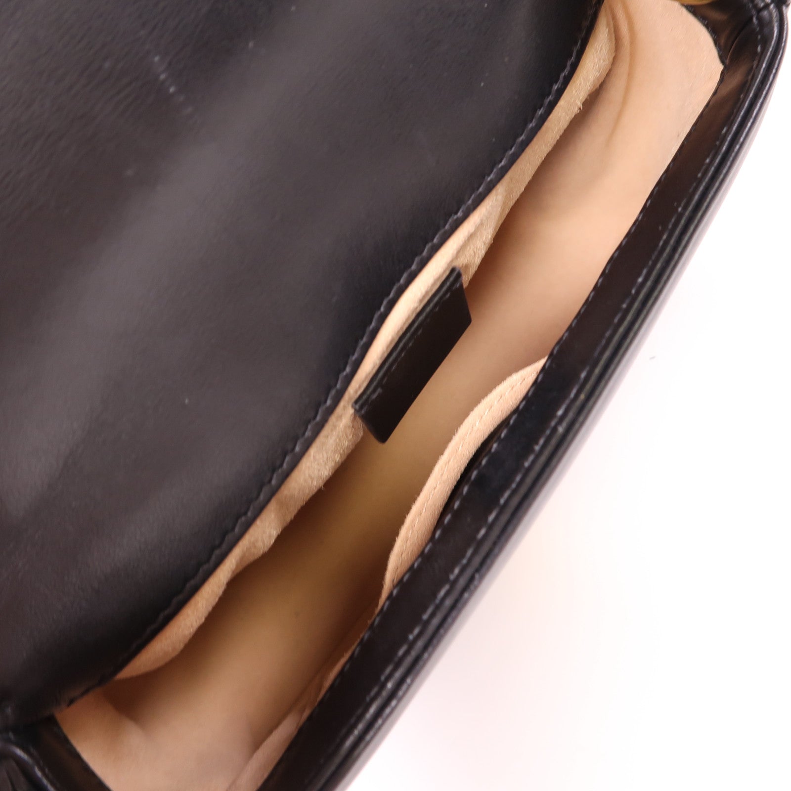 GUCCI【激減優惠】 羊皮皮革GG Marmont金扣手挽肩背兩用袋