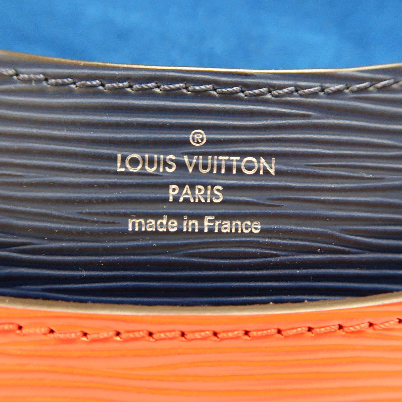 LOUIS VUITTON Epi Neo Monceau銀扣手挽肩背兩用袋藍色/綠色/紅色