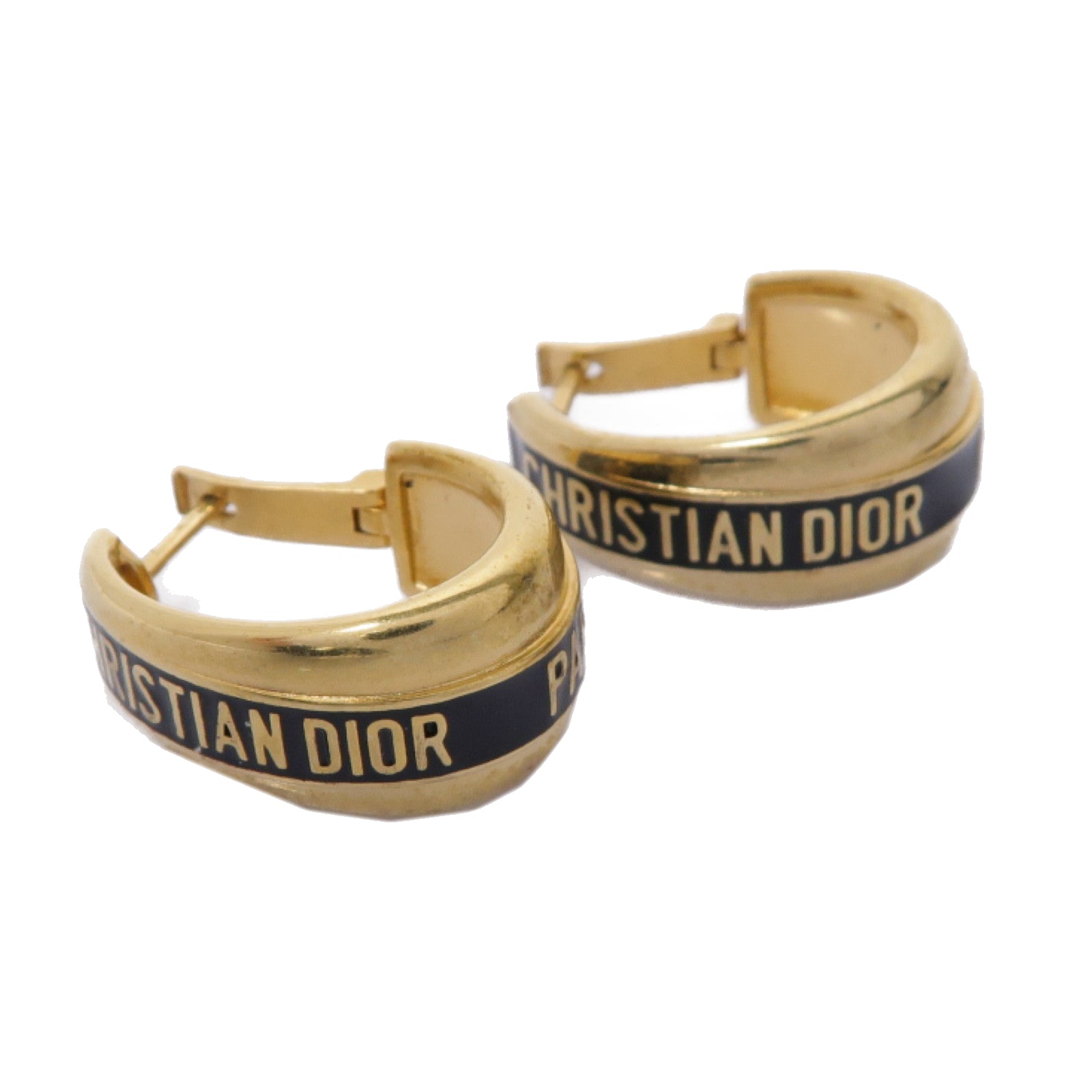 Dior 金属Earrings耳環金色