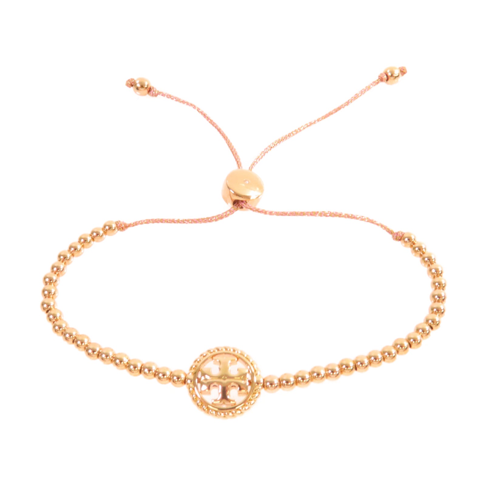 Tory Burch 金屬Bracelet手鏈金色/粉紅色