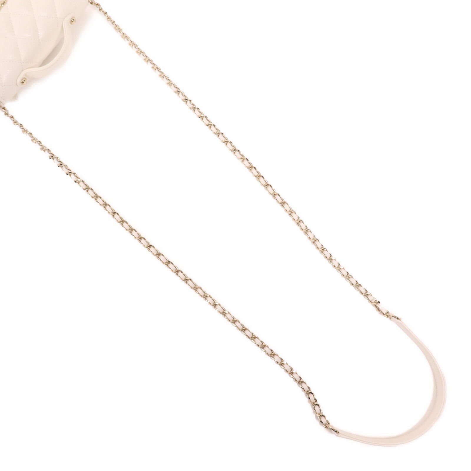 CHANEL 牛皮皮革Mini Affinity金扣手挽肩背兩用袋