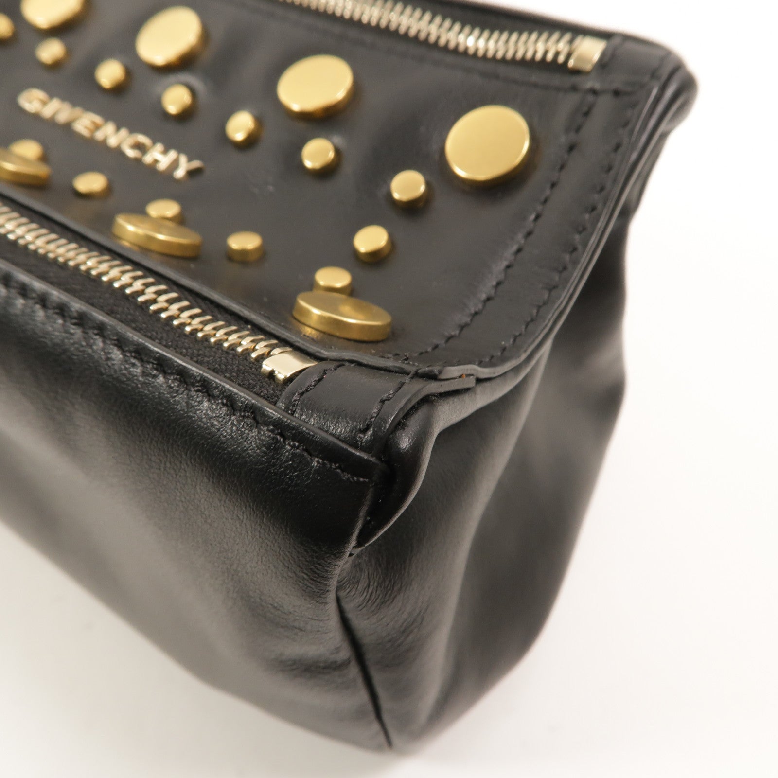 GIVENCHY 牛皮皮革Pandora Wristlet Pouch手拿包