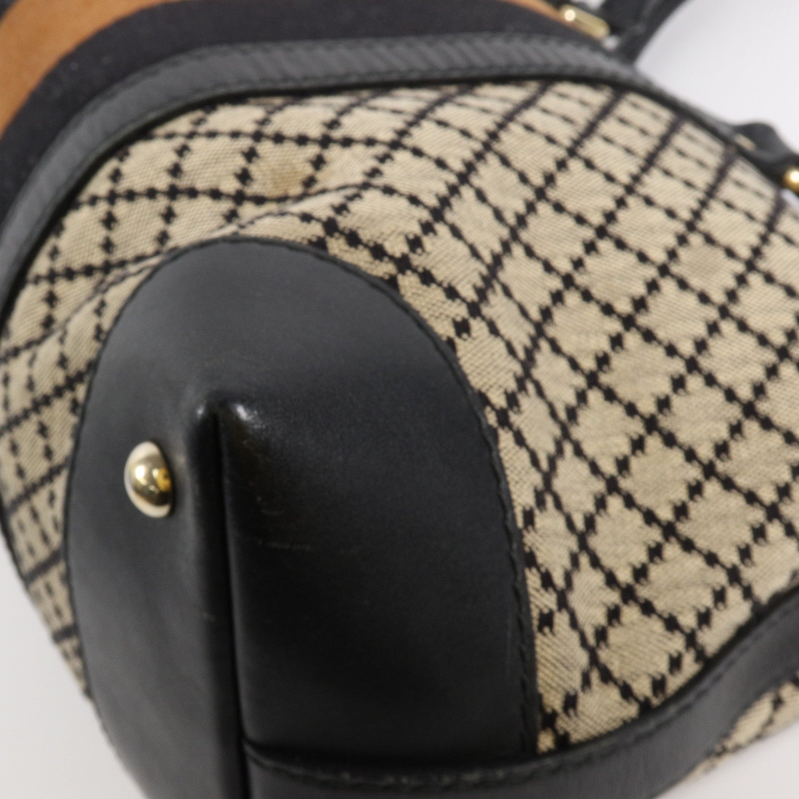 GUCCI 帆布Diamante Web 2 Way Bag手挽肩背兩用袋