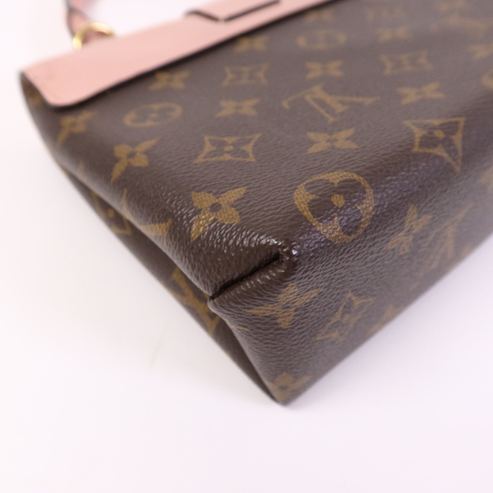LOUIS VUITTON Monogram Locky BB金扣手挽肩背兩用袋
