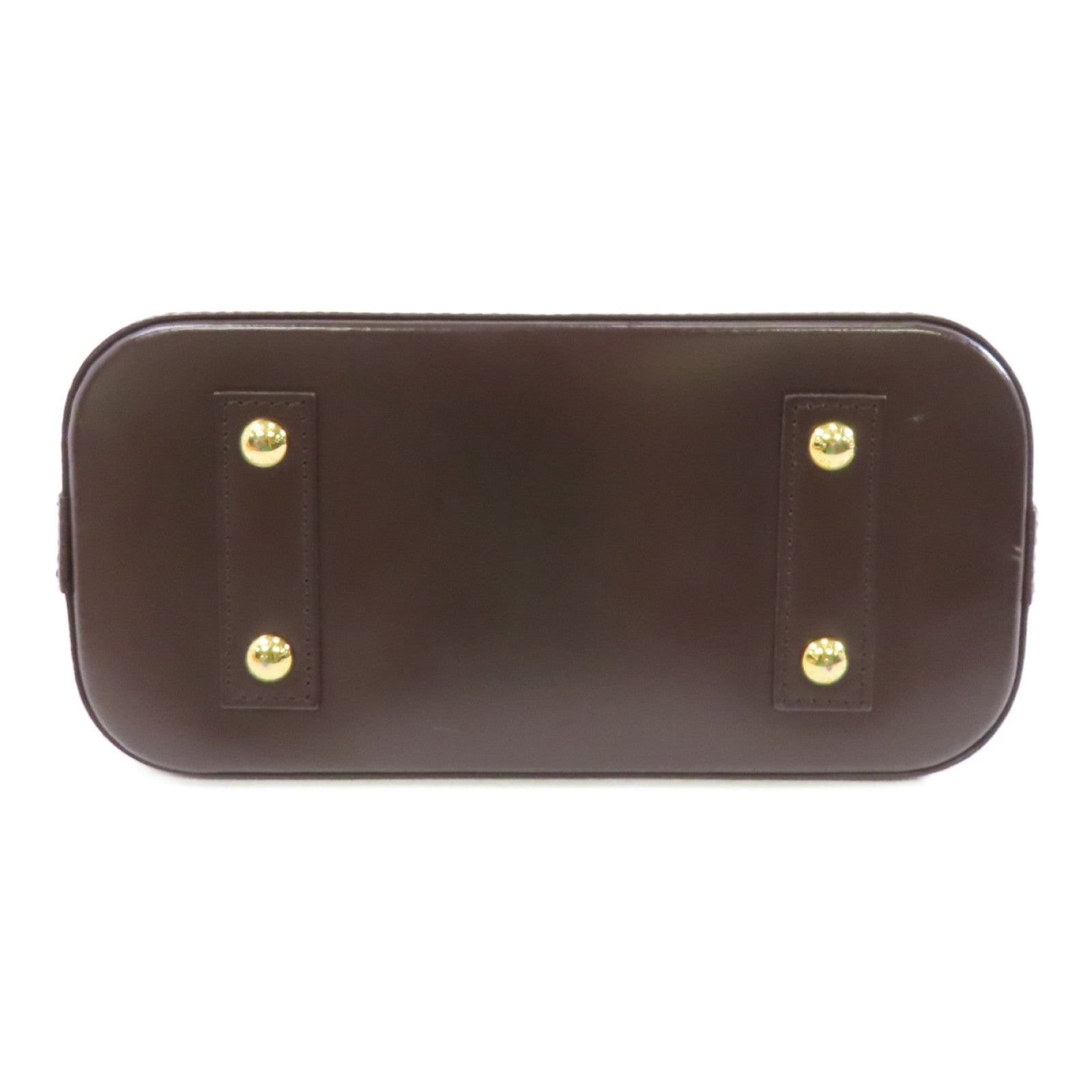 LOUIS VUITTON Damier Alma BB金扣手挽肩背兩用袋啡色