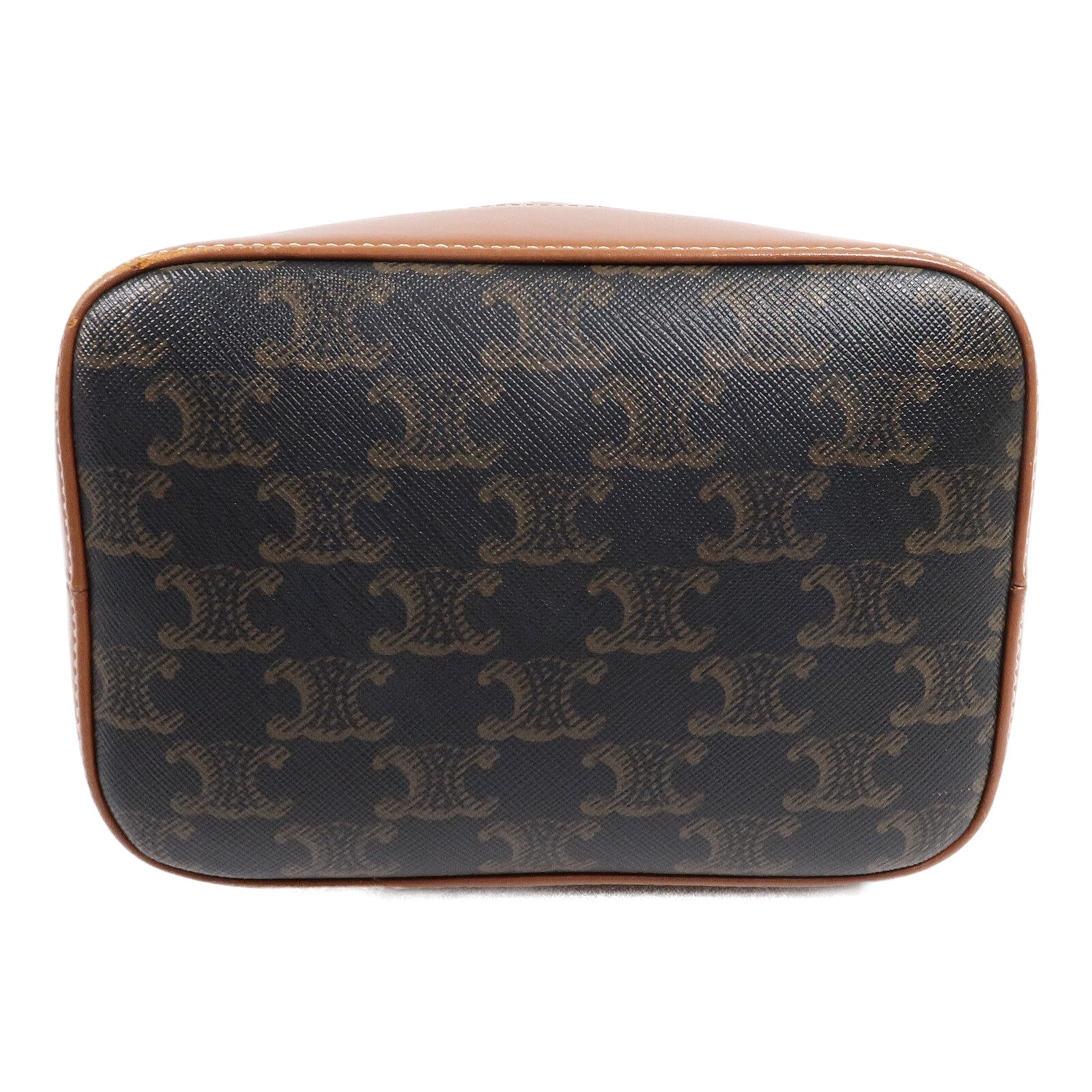 CELINE 塗層帆布Triomple Small Bucket Bag肩背袋