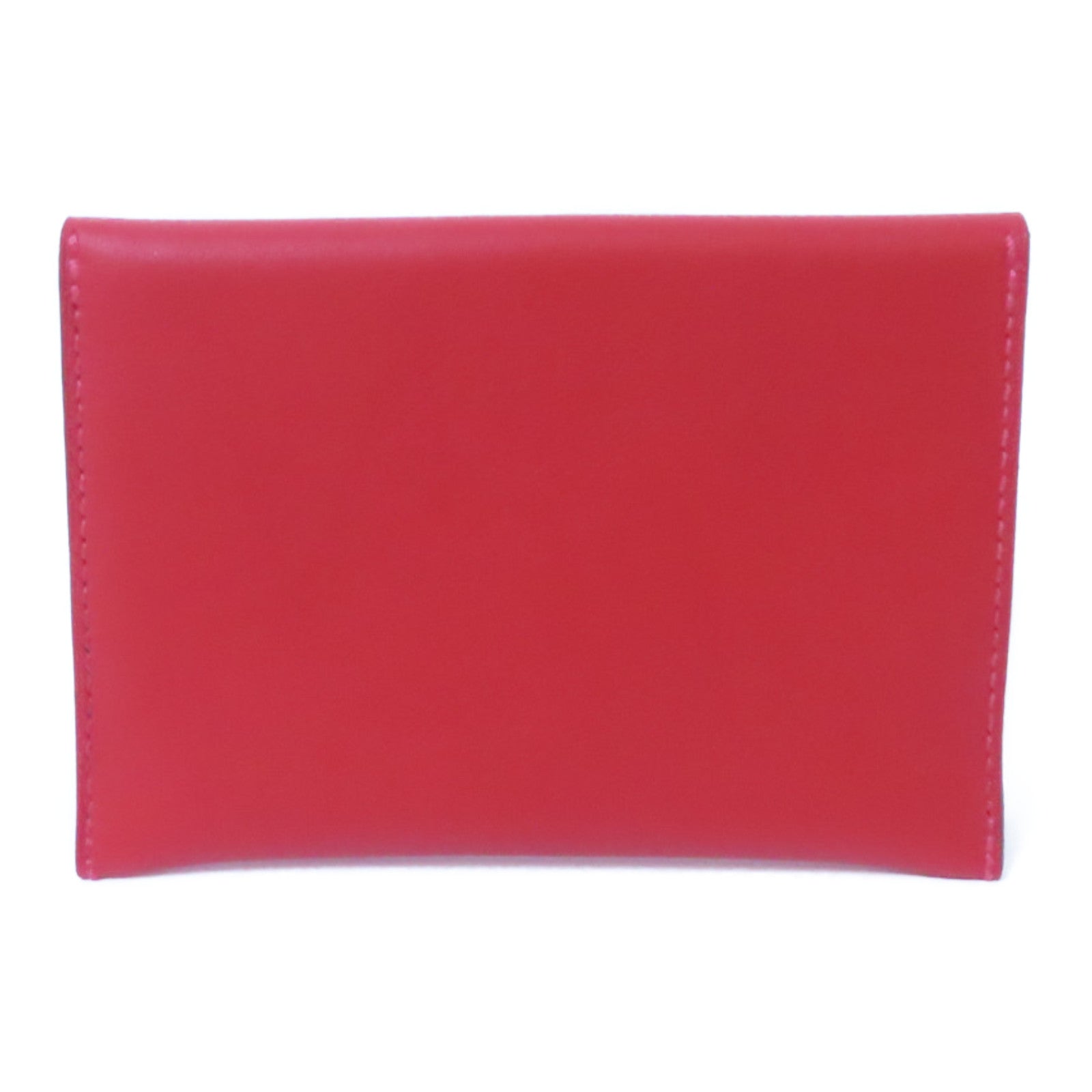 HERMES 【限時優惠】Swift皮革Card Case卡片套Vermillion/紅色