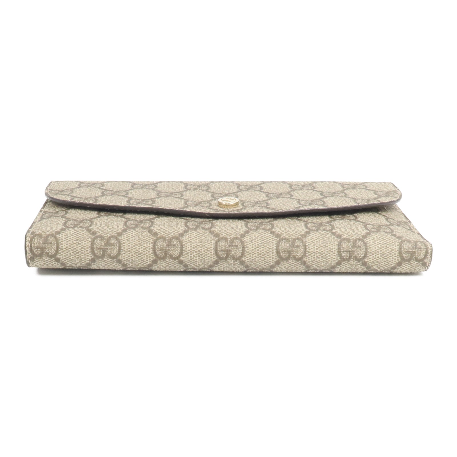 GUCCI 塗層帆布Long Wallet長錢包