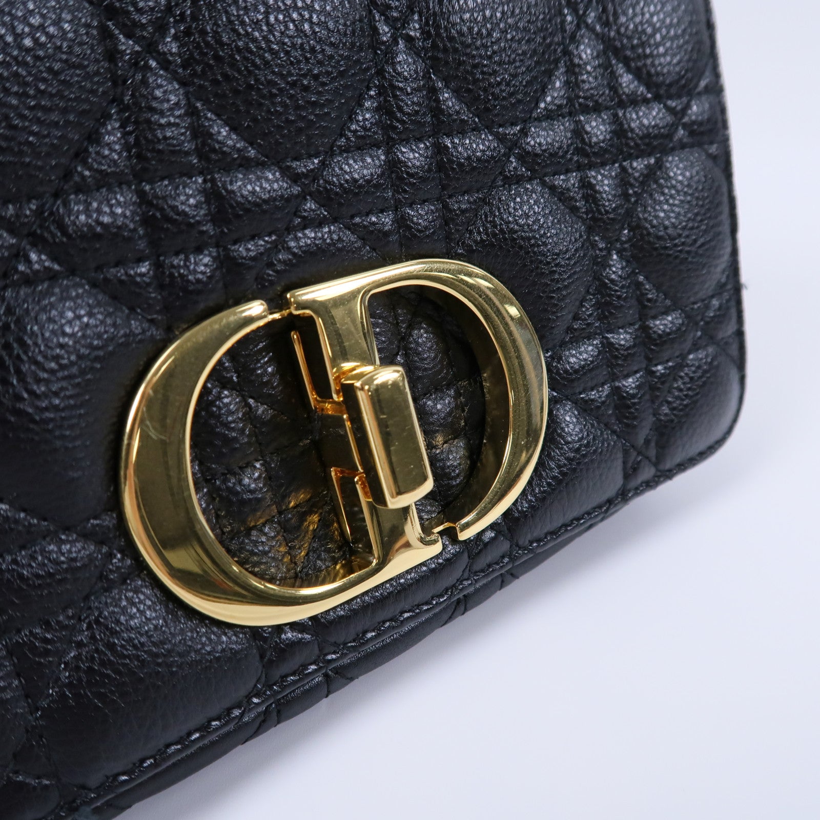 Dior 牛皮皮革Caro Small鏈帶肩背袋